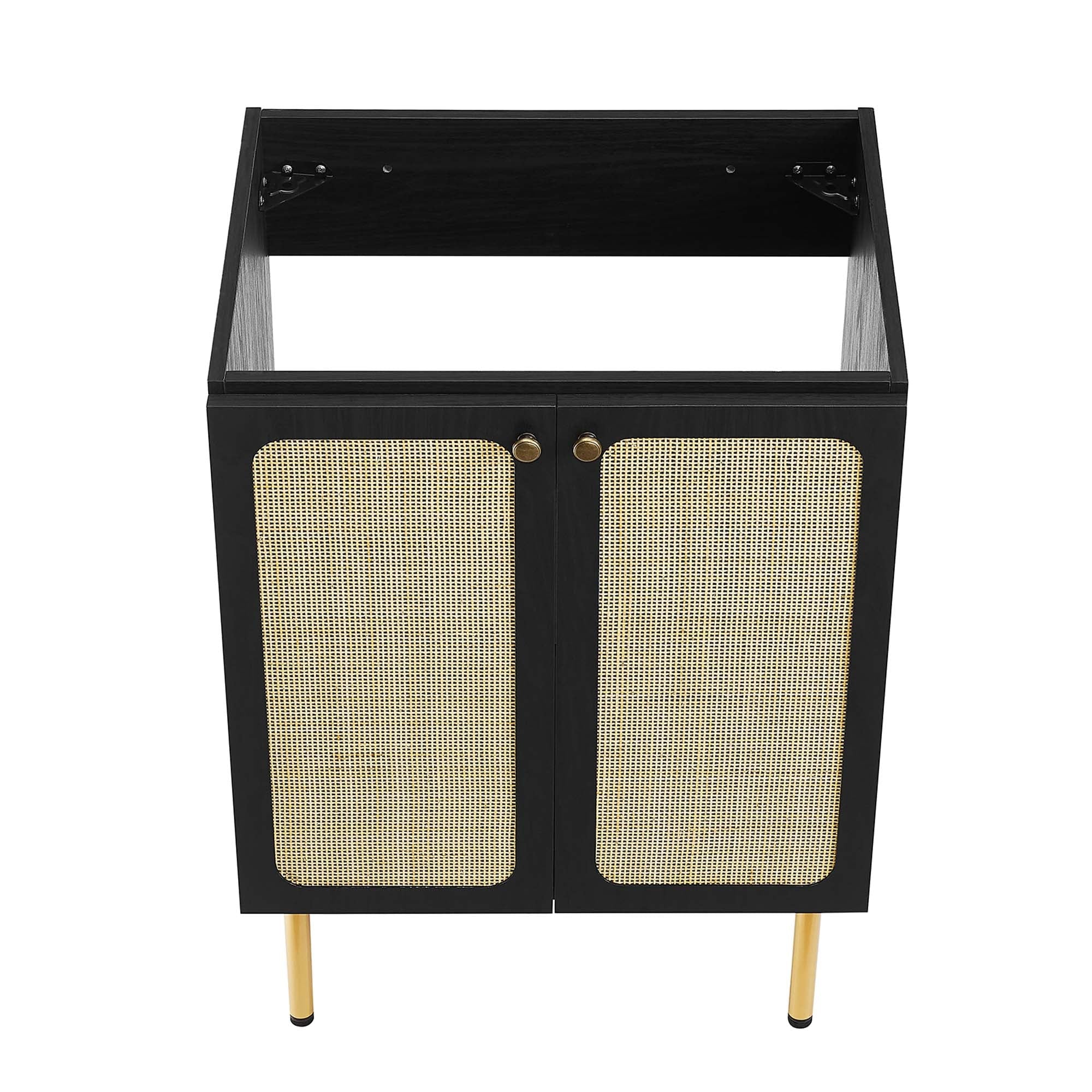 Chaucer Bathroom Vanity with Black Basin Included by Modway