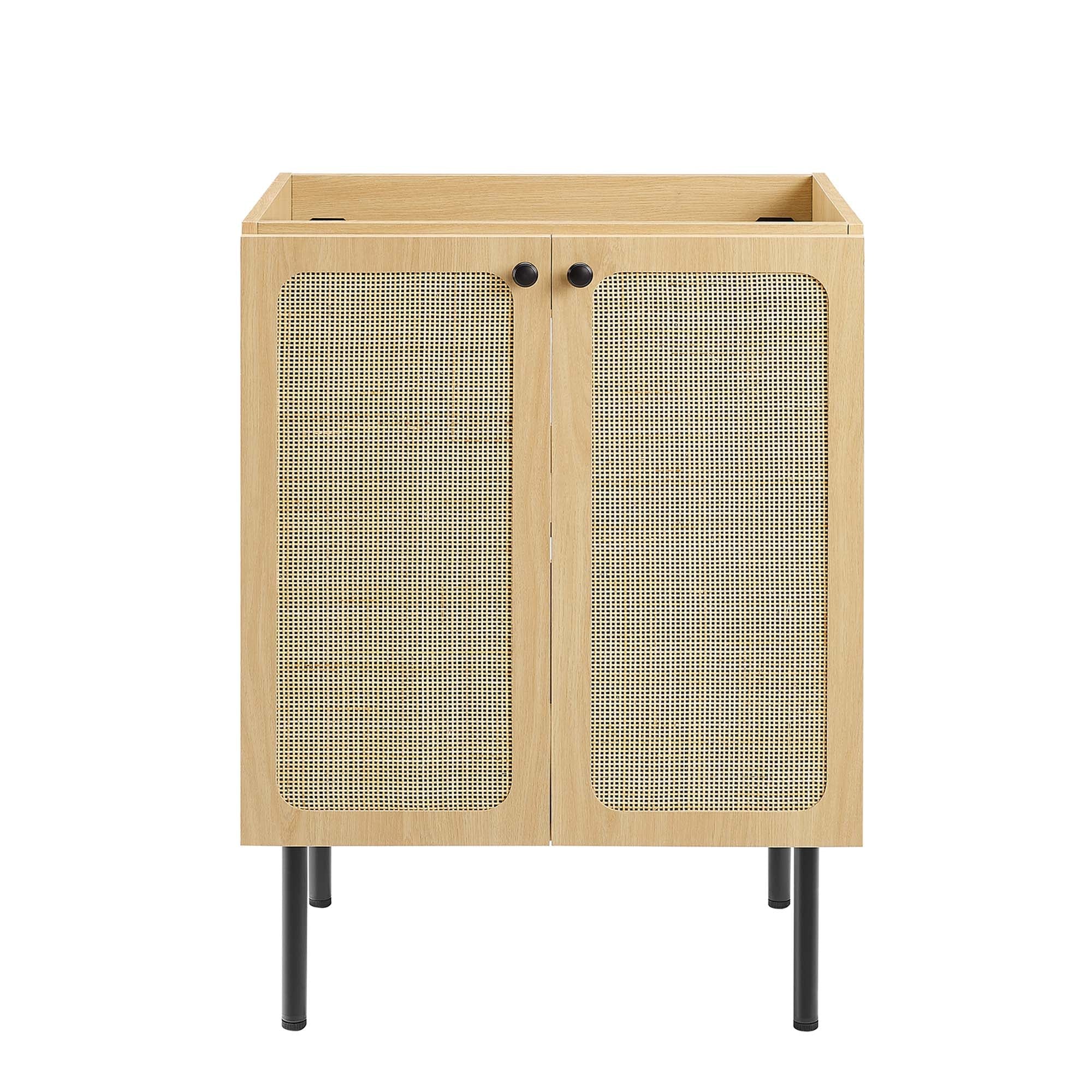 Chaucer Bathroom Vanity with Black Basin Included by Modway