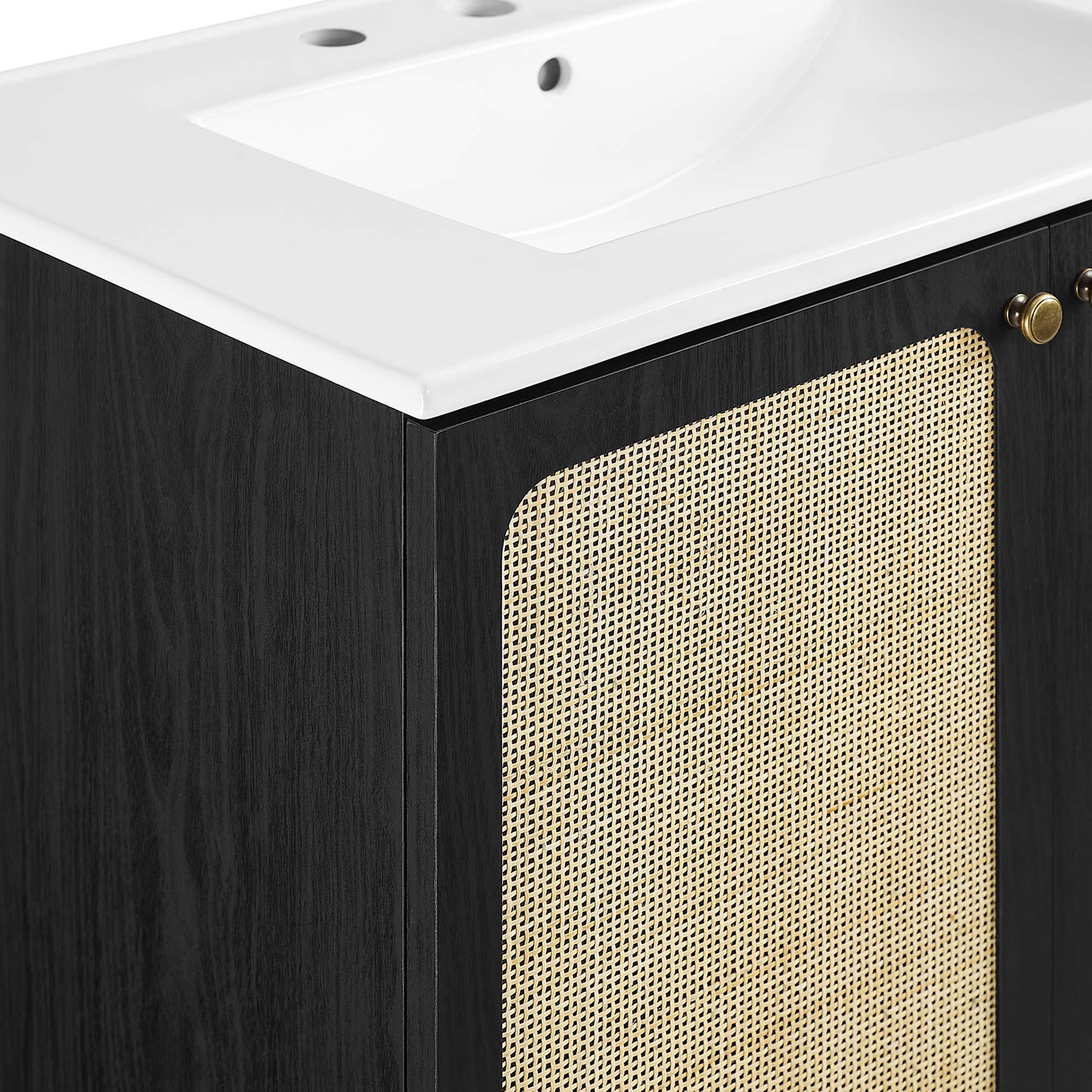Chaucer Bathroom Vanity with White Basin Included by Modway