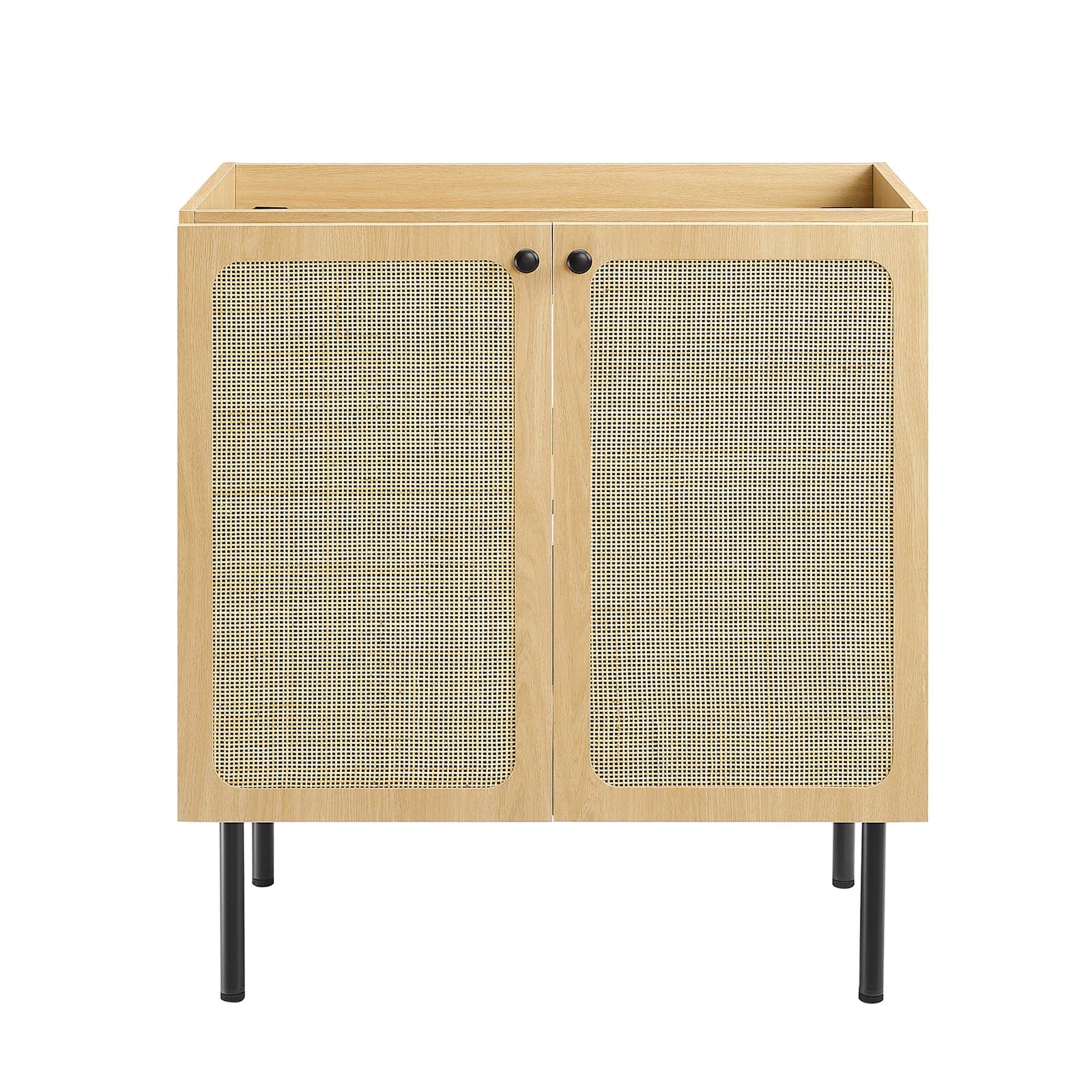 Chaucer Bathroom Vanity with Black Basin Included by Modway