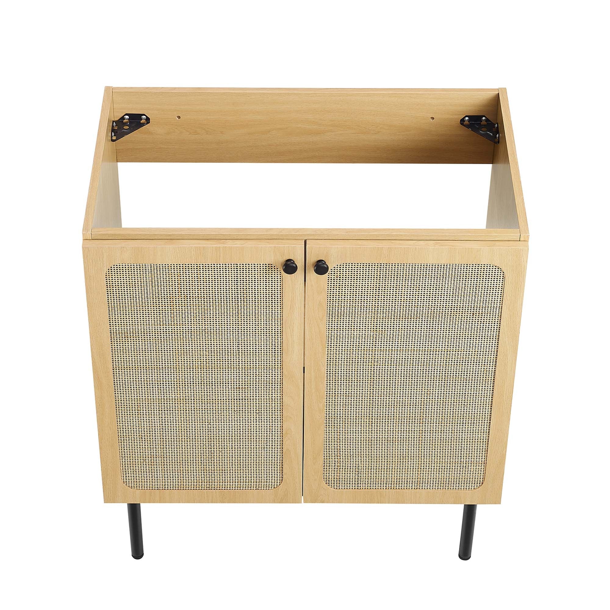 Chaucer Bathroom Vanity with Black Basin Included by Modway