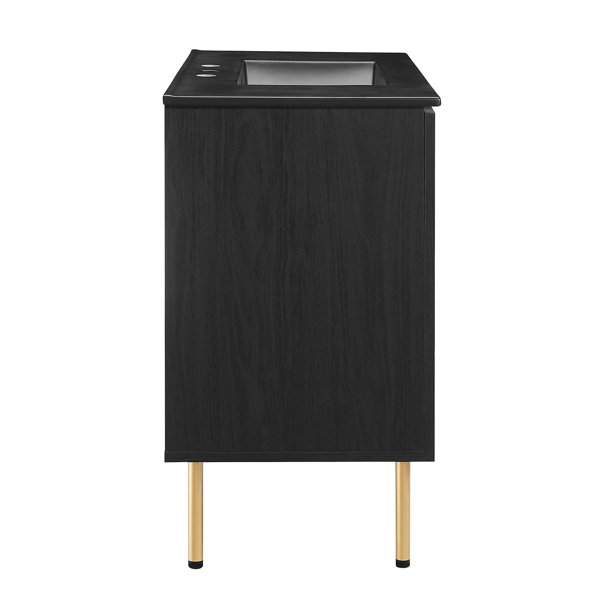 Chaucer Bathroom Vanity with Black Basin Included by Modway