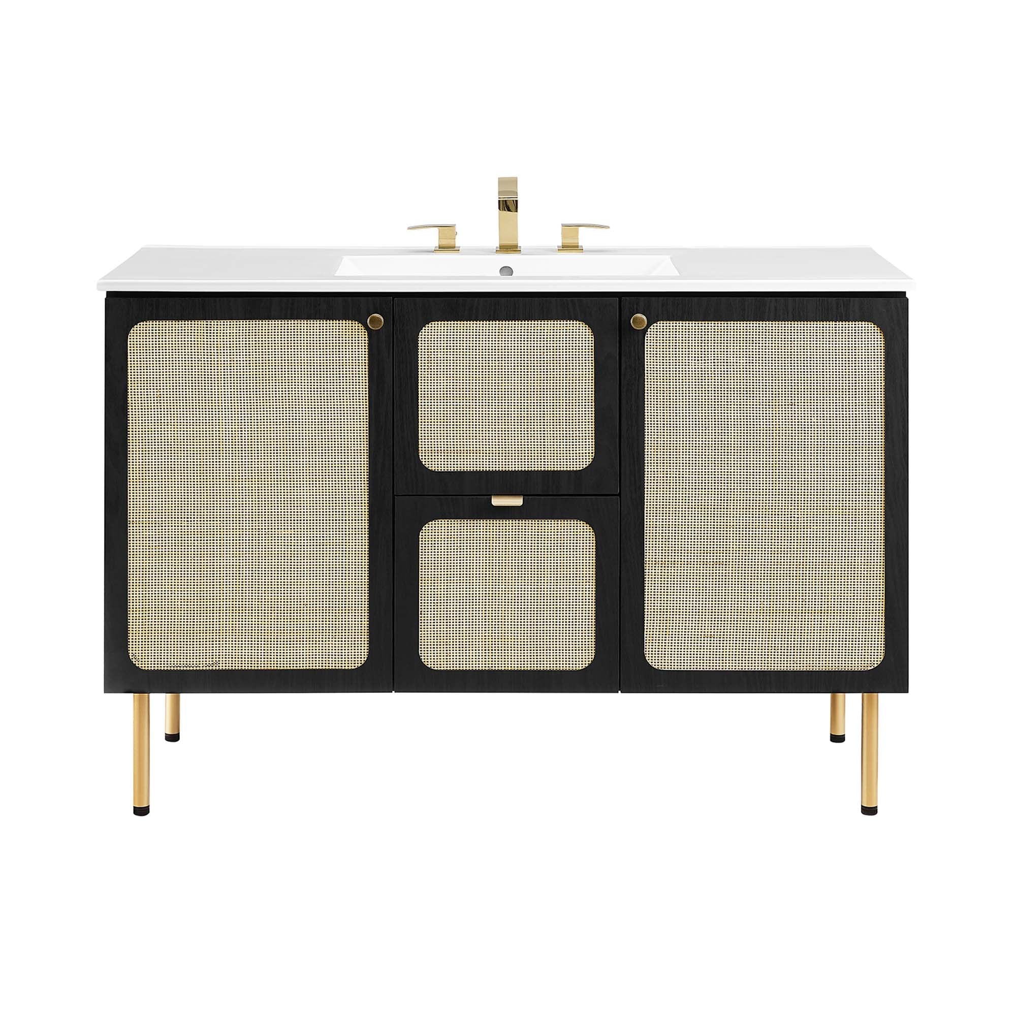 Chaucer 48" Bathroom Vanity with White Basin Included by Modway