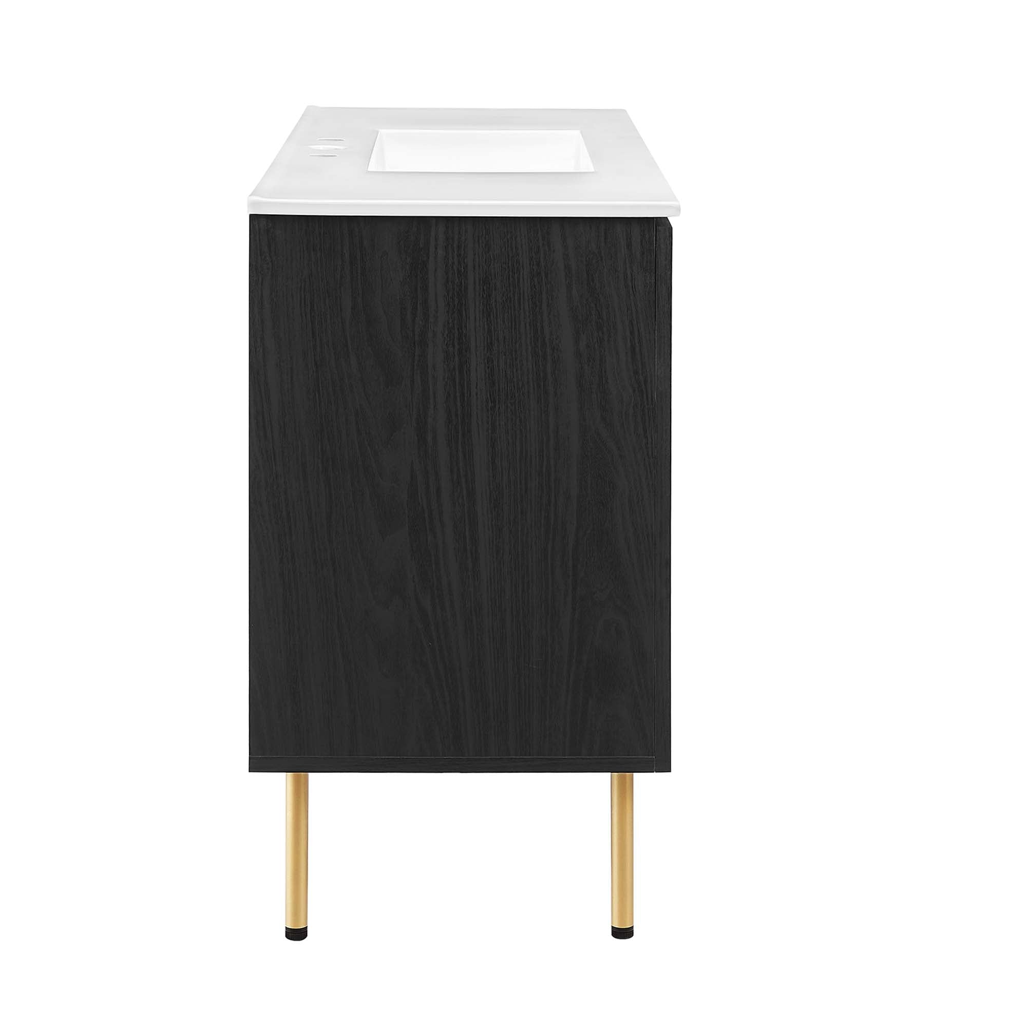 Chaucer 48" Bathroom Vanity with White Basin Included by Modway