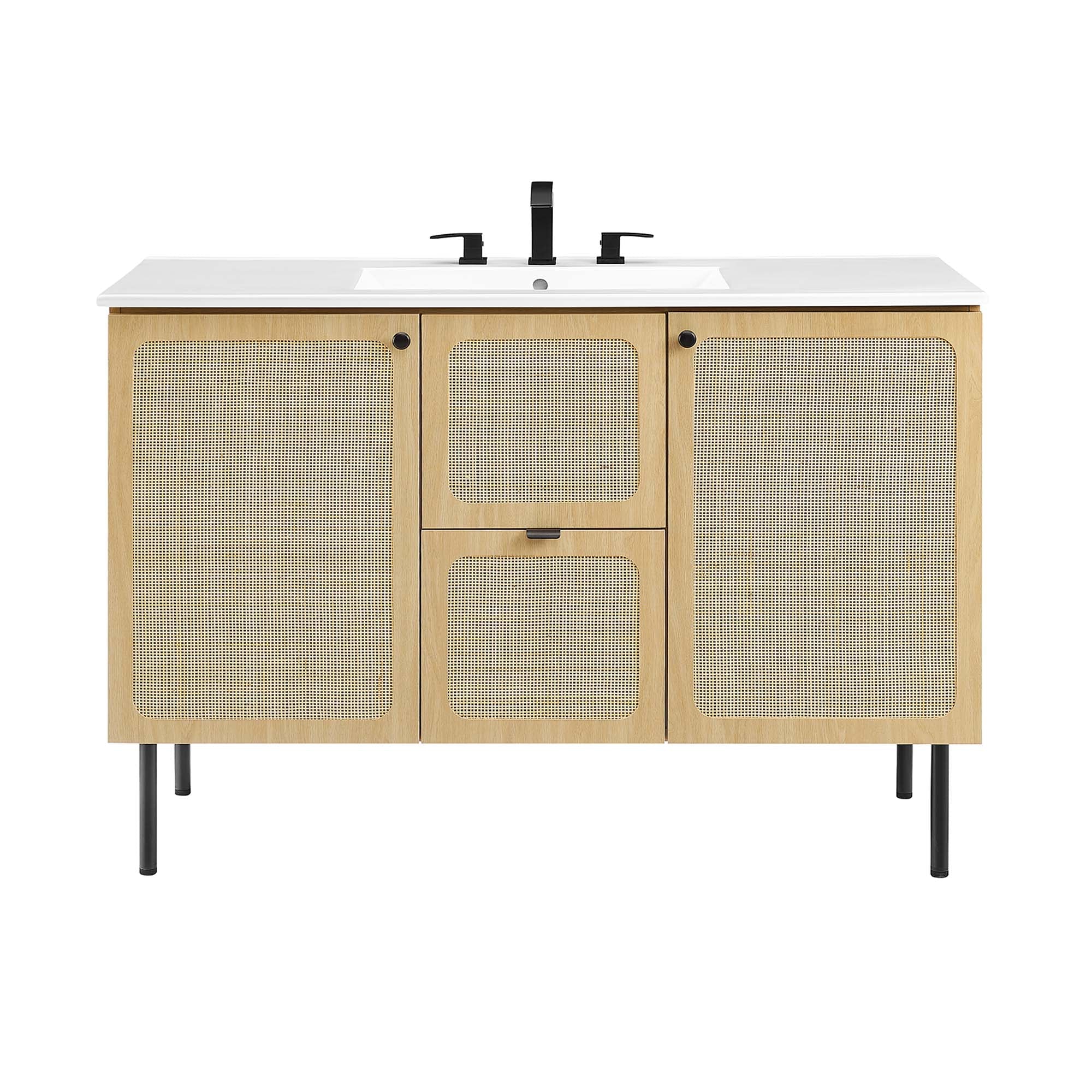 Chaucer 48" Bathroom Vanity with White Basin Included by Modway