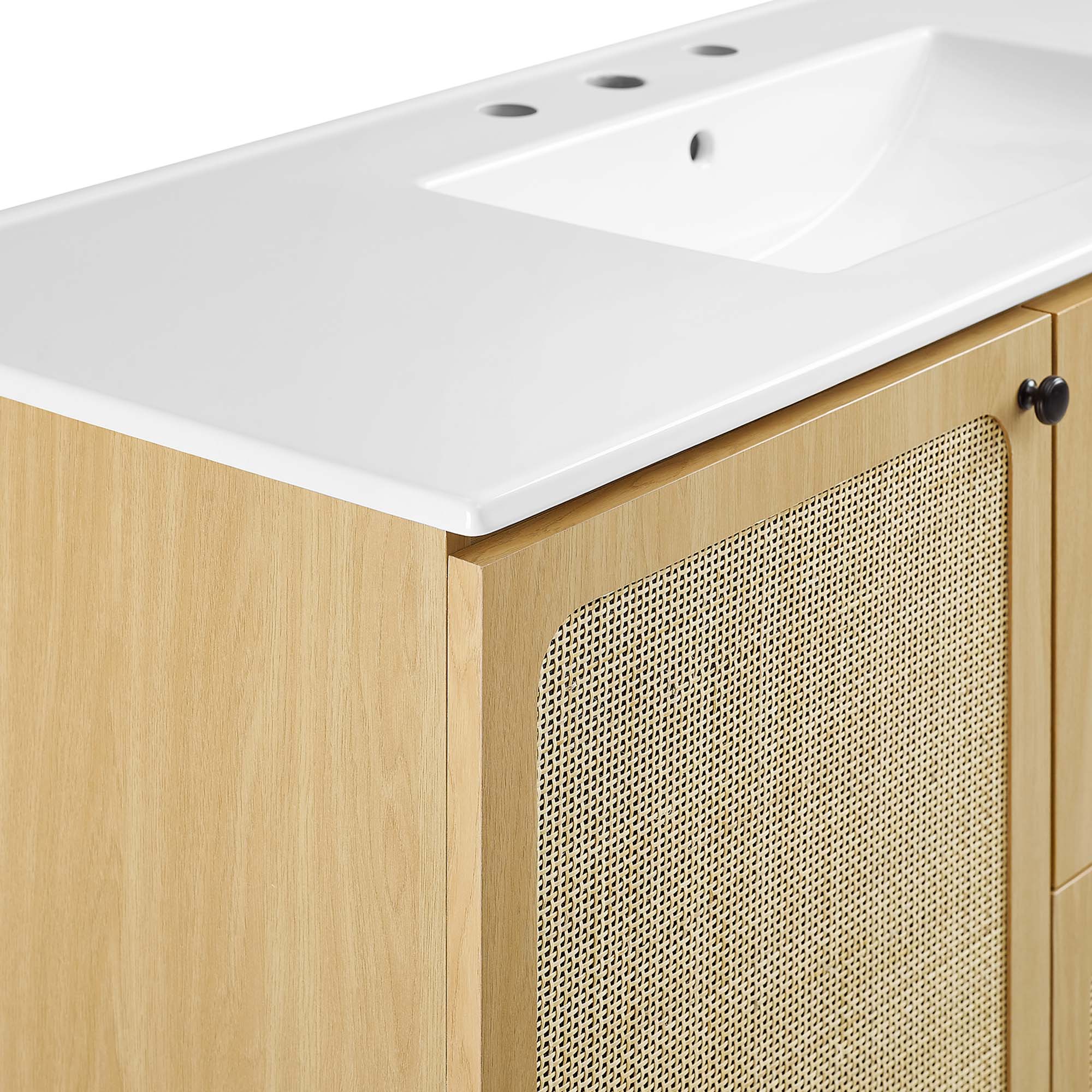 Chaucer 48" Bathroom Vanity with White Basin Included by Modway