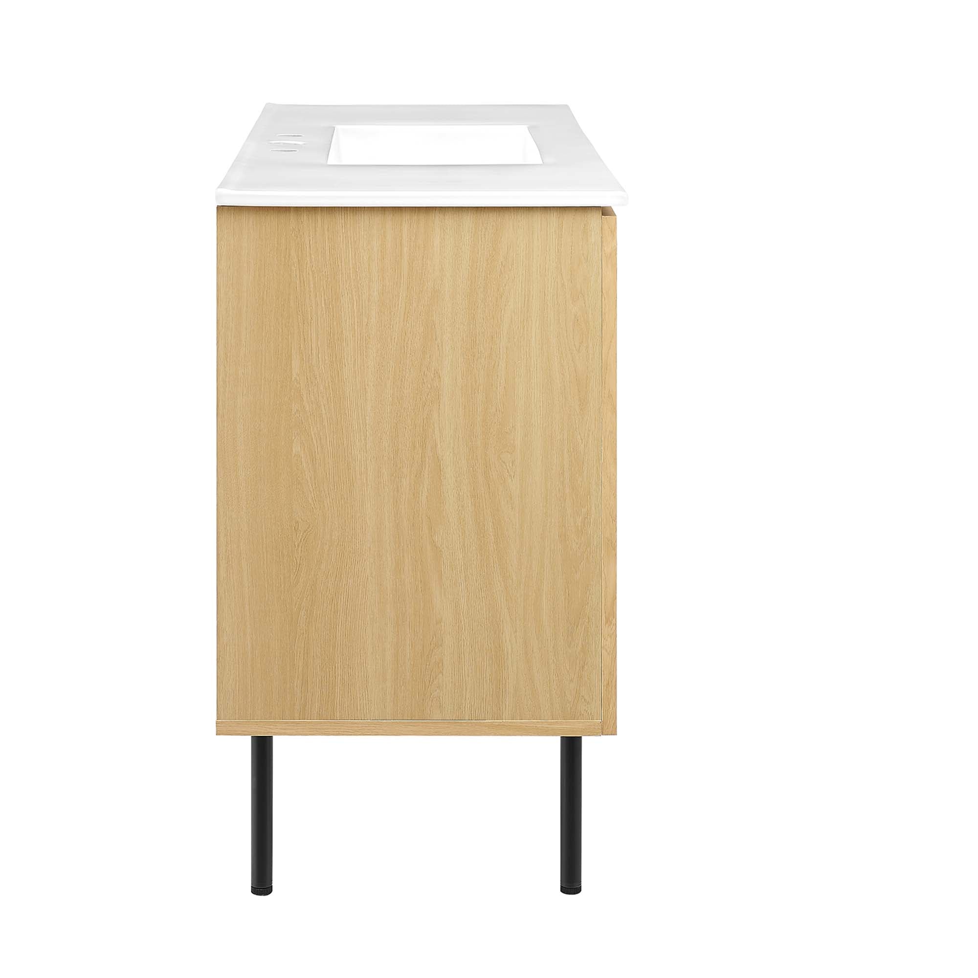 Chaucer 48" Bathroom Vanity with White Basin Included by Modway