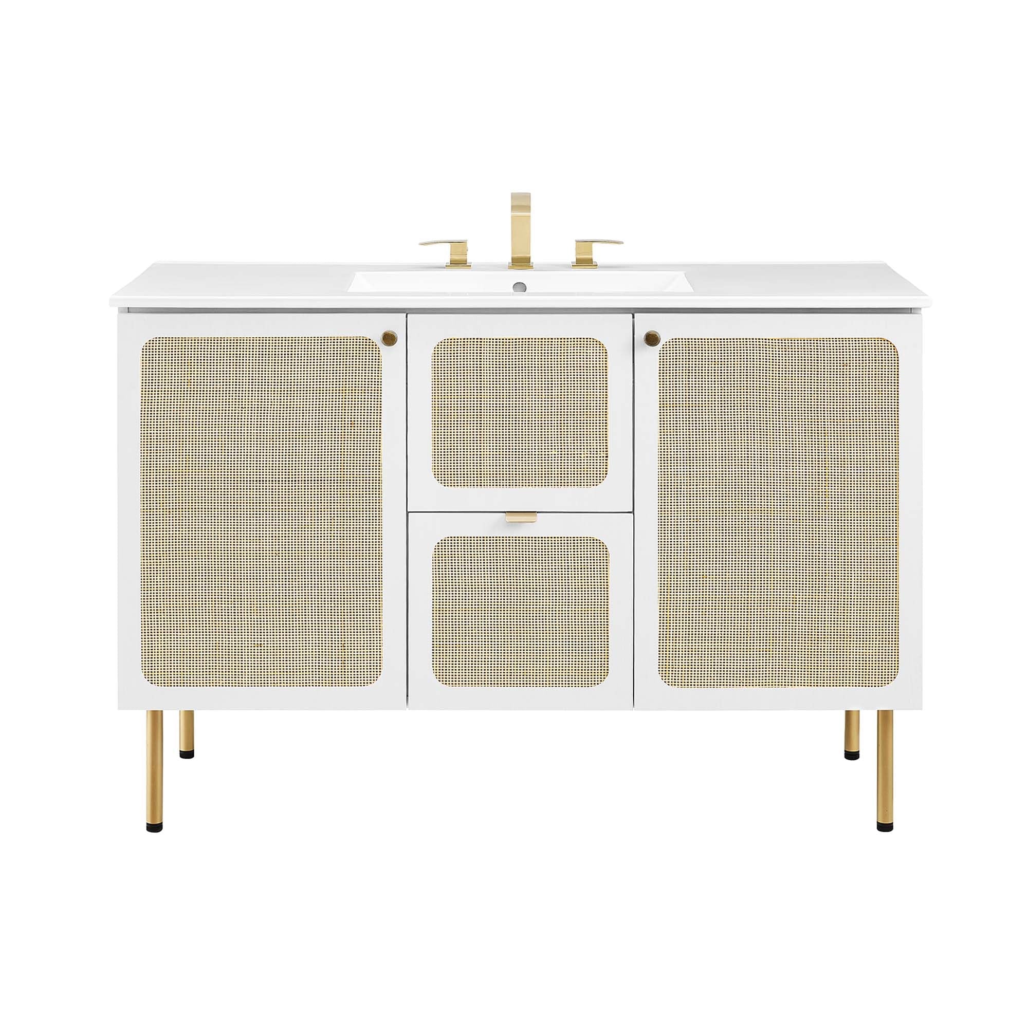 Chaucer 48" Bathroom Vanity with White Basin Included by Modway