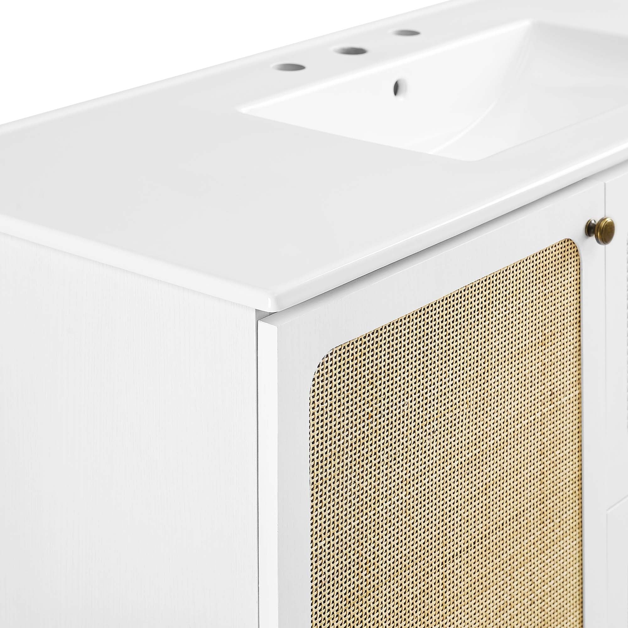 Chaucer 48" Bathroom Vanity with White Basin Included by Modway