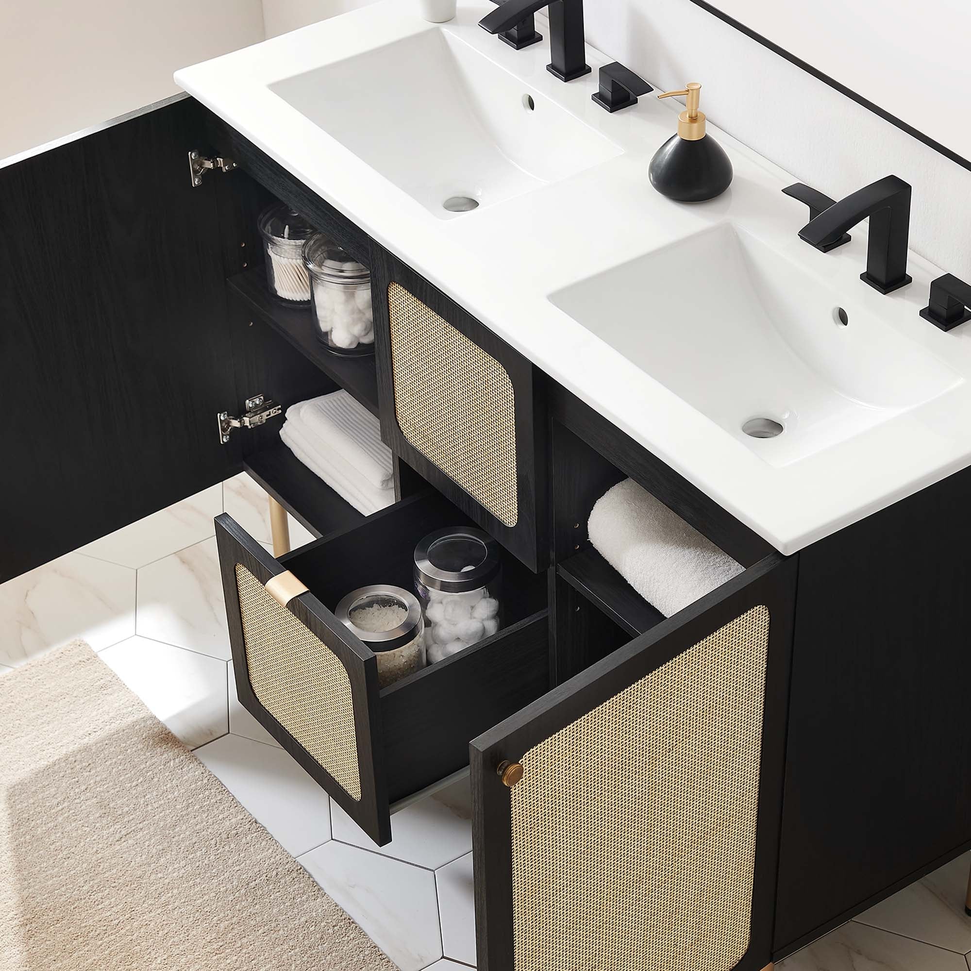 Chaucer 48" Bathroom Vanity with White Basin Included by Modway