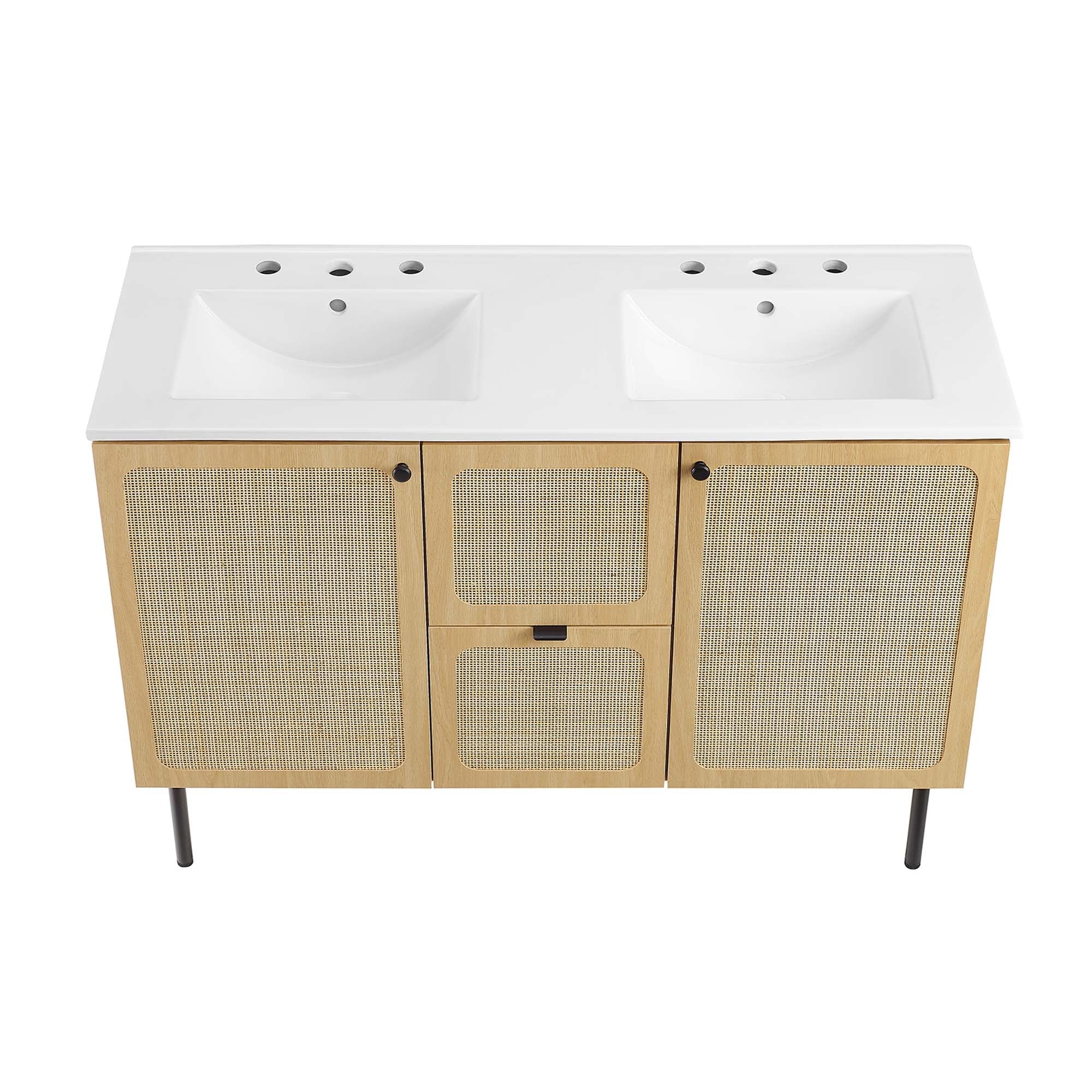 Chaucer 48" Bathroom Vanity with White Basin Included by Modway