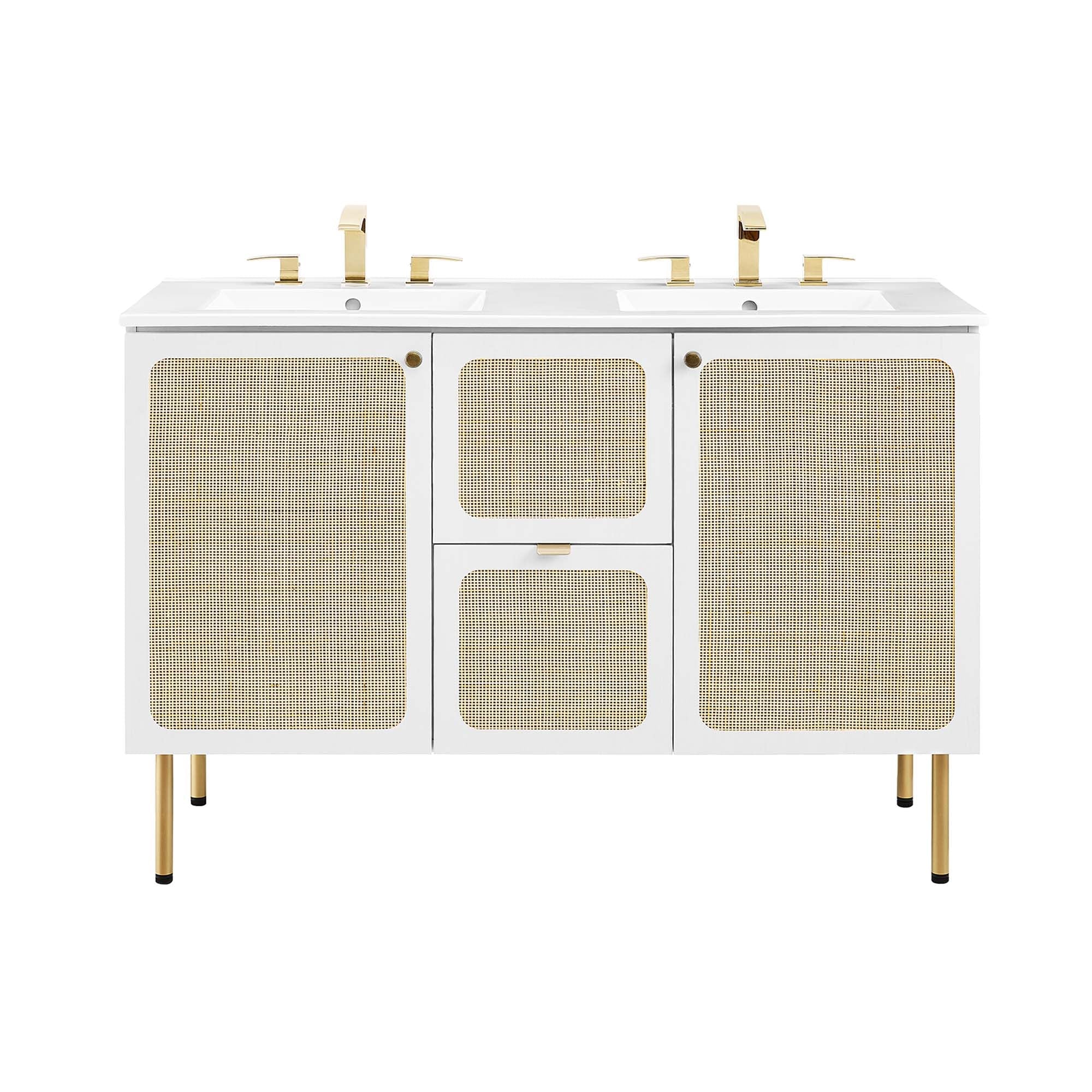 Chaucer 48" Bathroom Vanity with White Basin Included by Modway