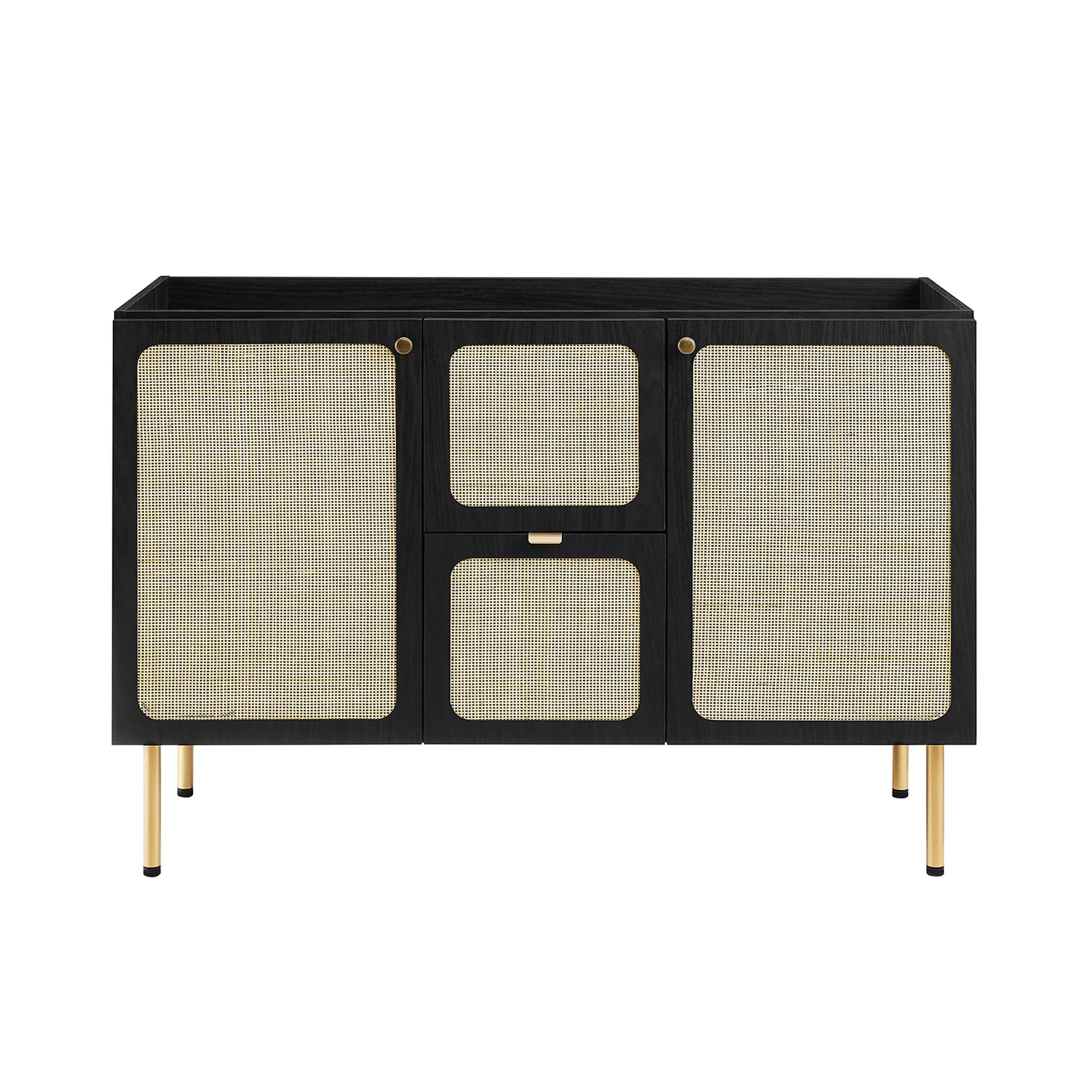 Chaucer Bathroom Vanity with Black Basin Included by Modway