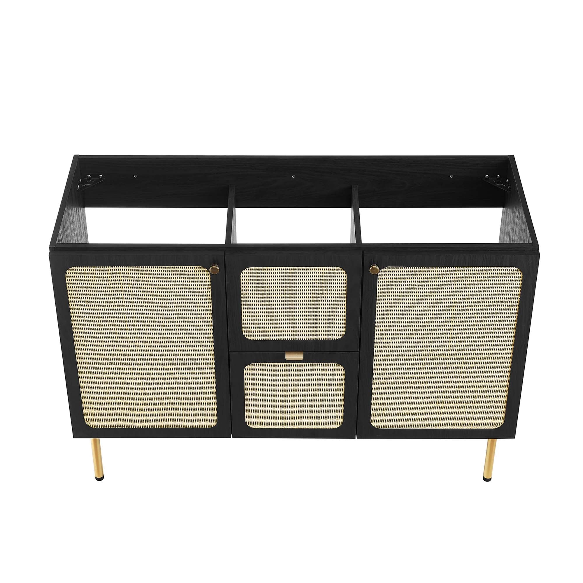 Chaucer Bathroom Vanity with Black Basin Included by Modway