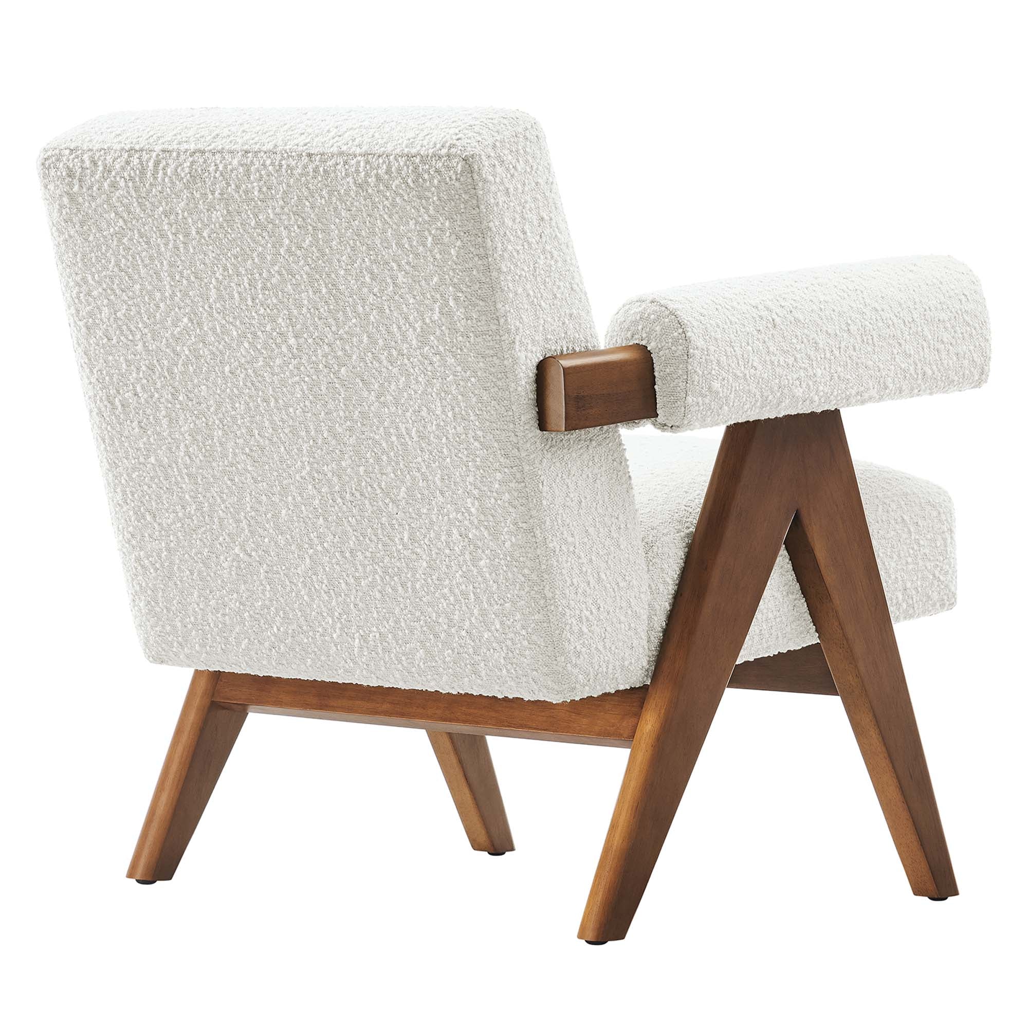 Lyra Boucle Fabric Armchair - Set of 2 by Modway