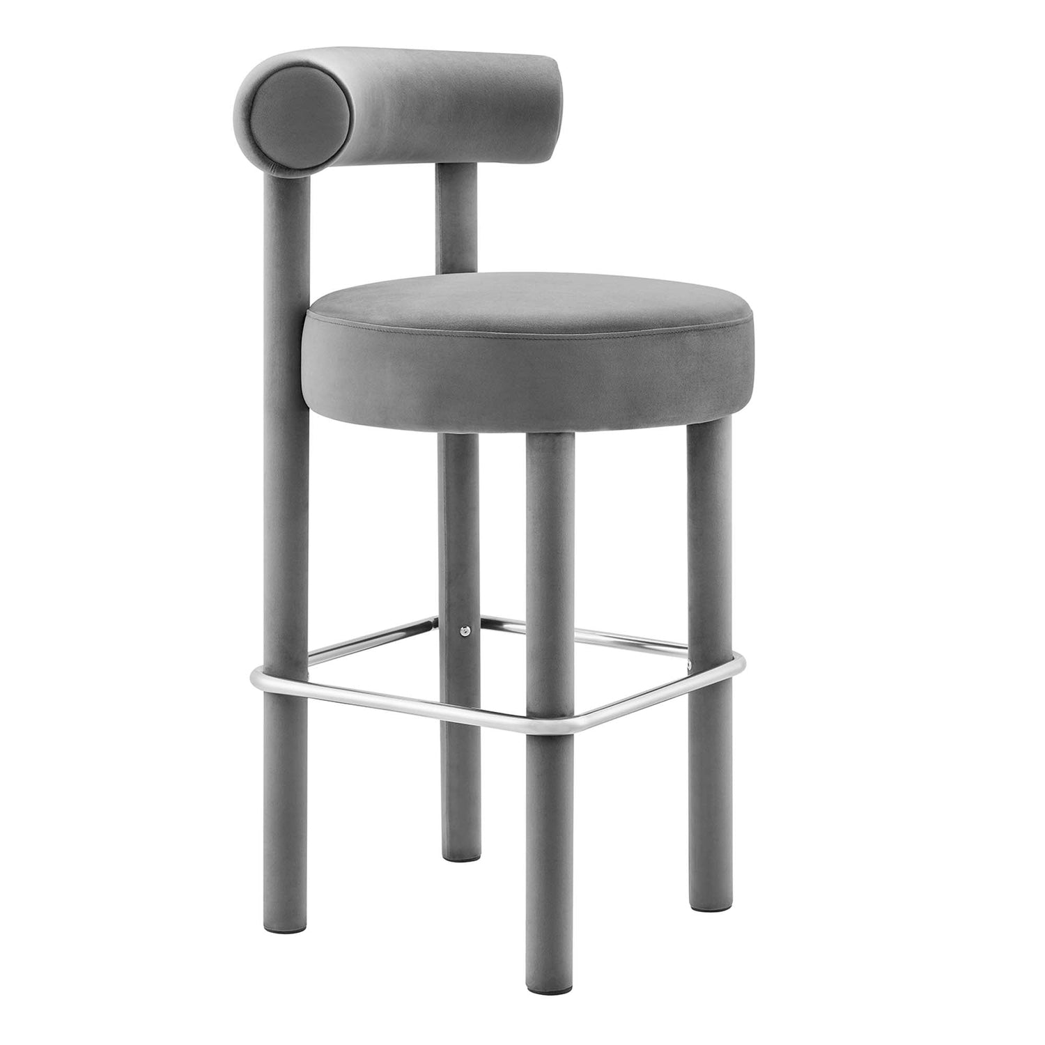 Toulouse Performance Velvet Bar Stool - Set of 2 by Modway