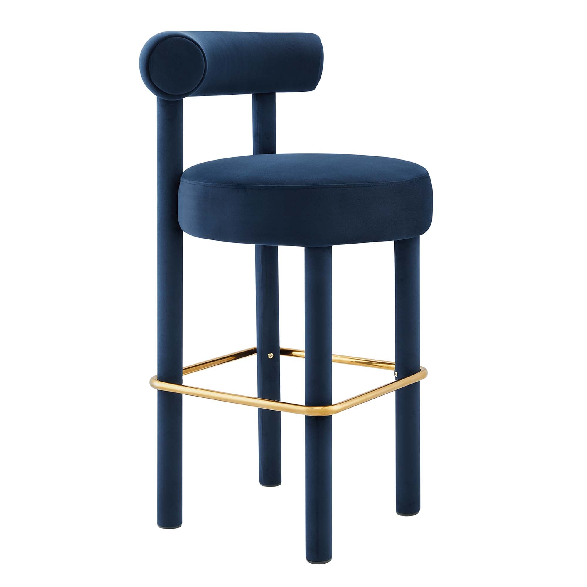 Toulouse Performance Velvet Bar Stool - Set of 2 by Modway