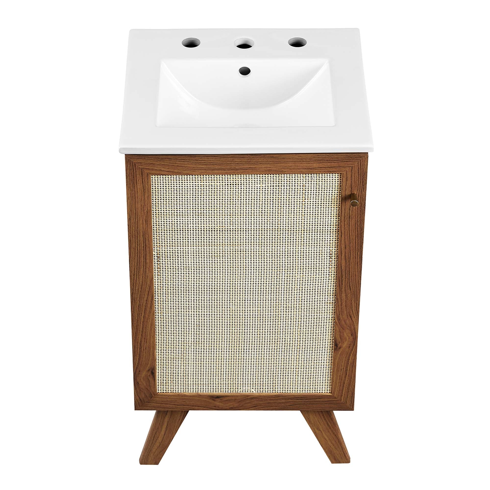 Soma Bathroom Vanity with White Basin Included by Modway