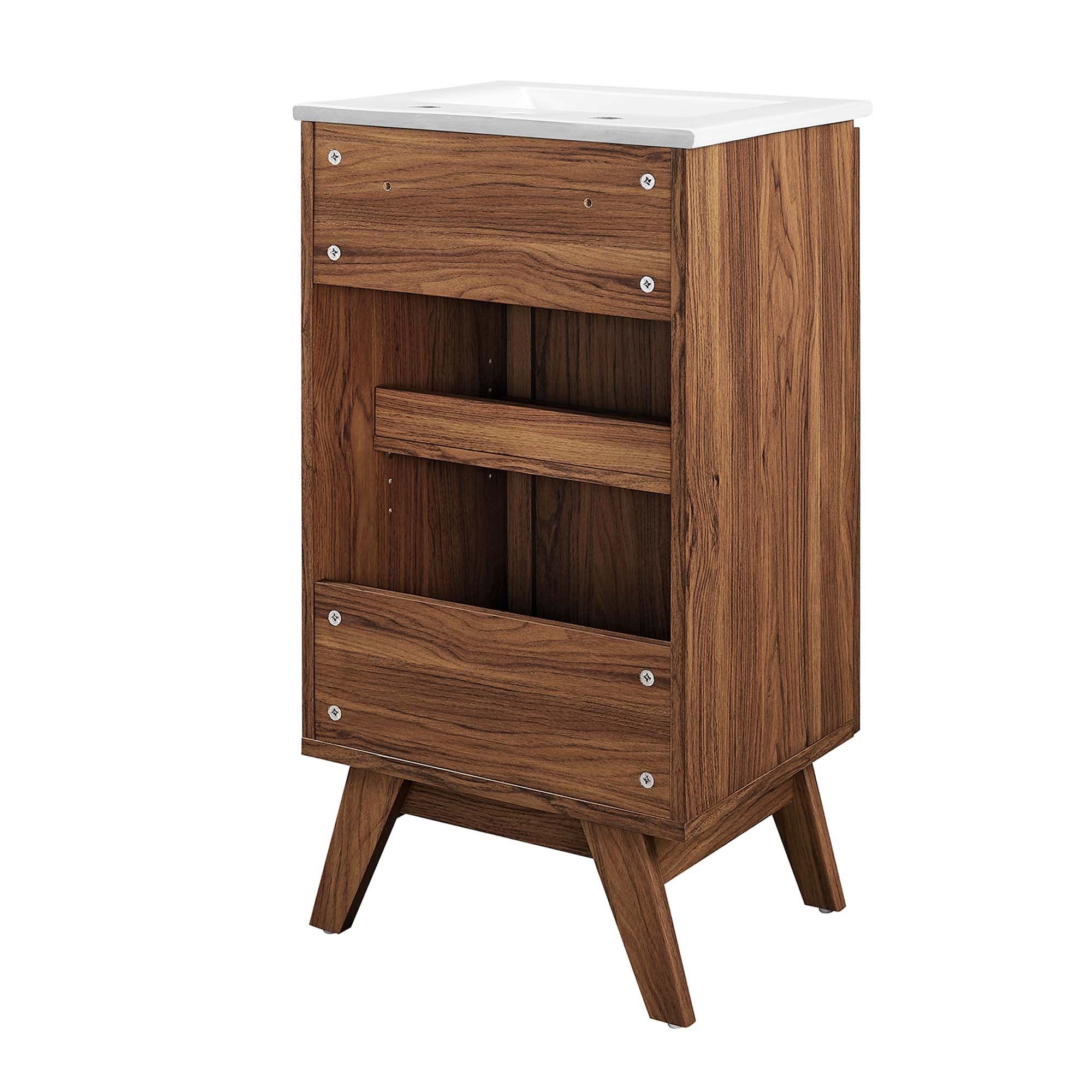 Soma Bathroom Vanity with White Basin Included by Modway