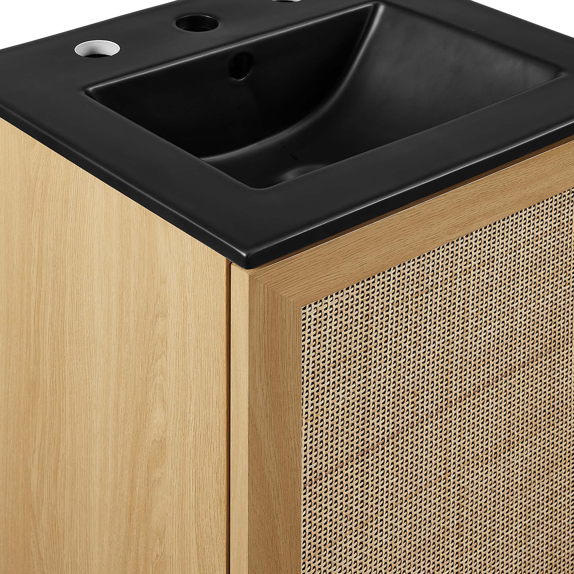 Soma Bathroom Vanity with Black Basin Included by Modway