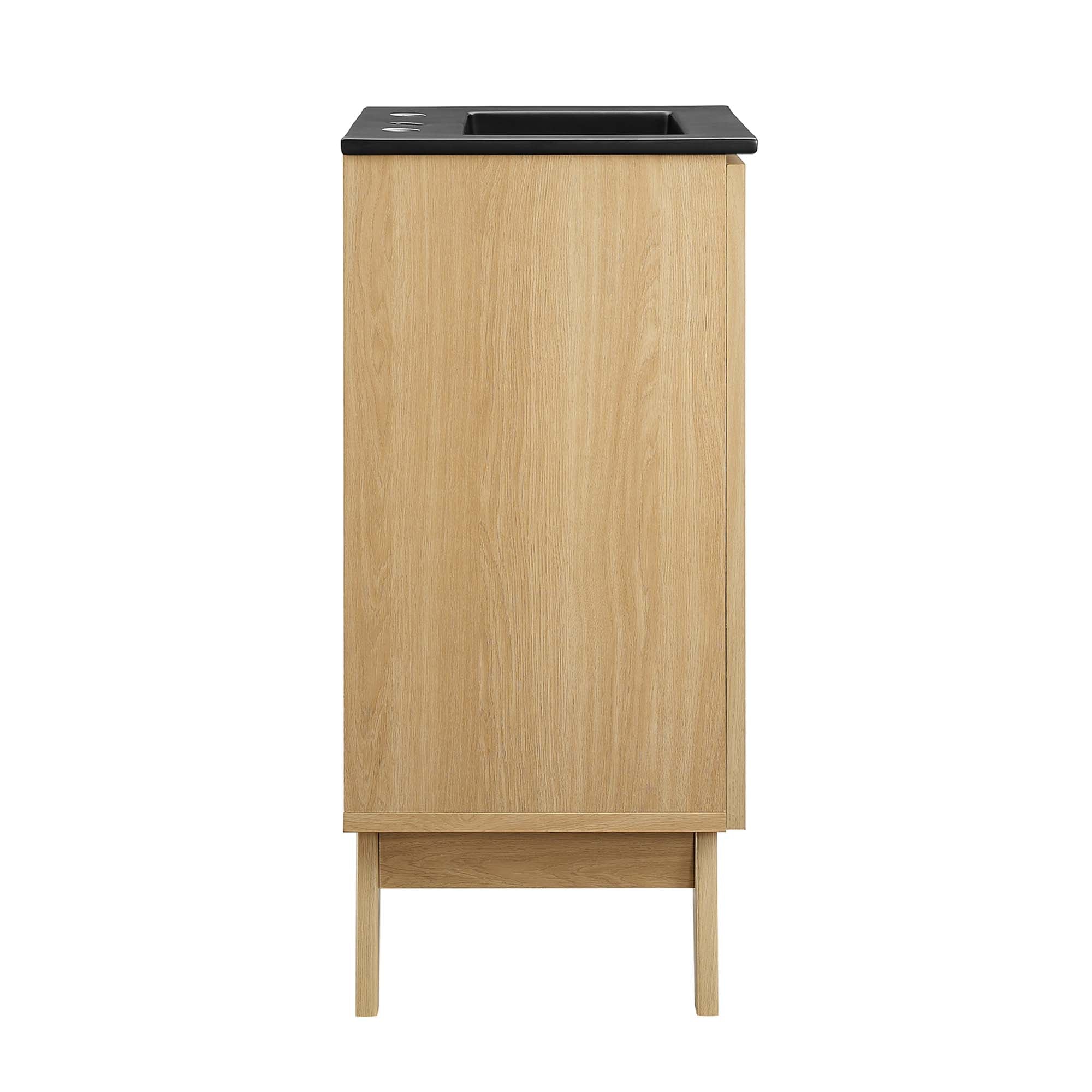 Soma Bathroom Vanity with Black Basin Included by Modway