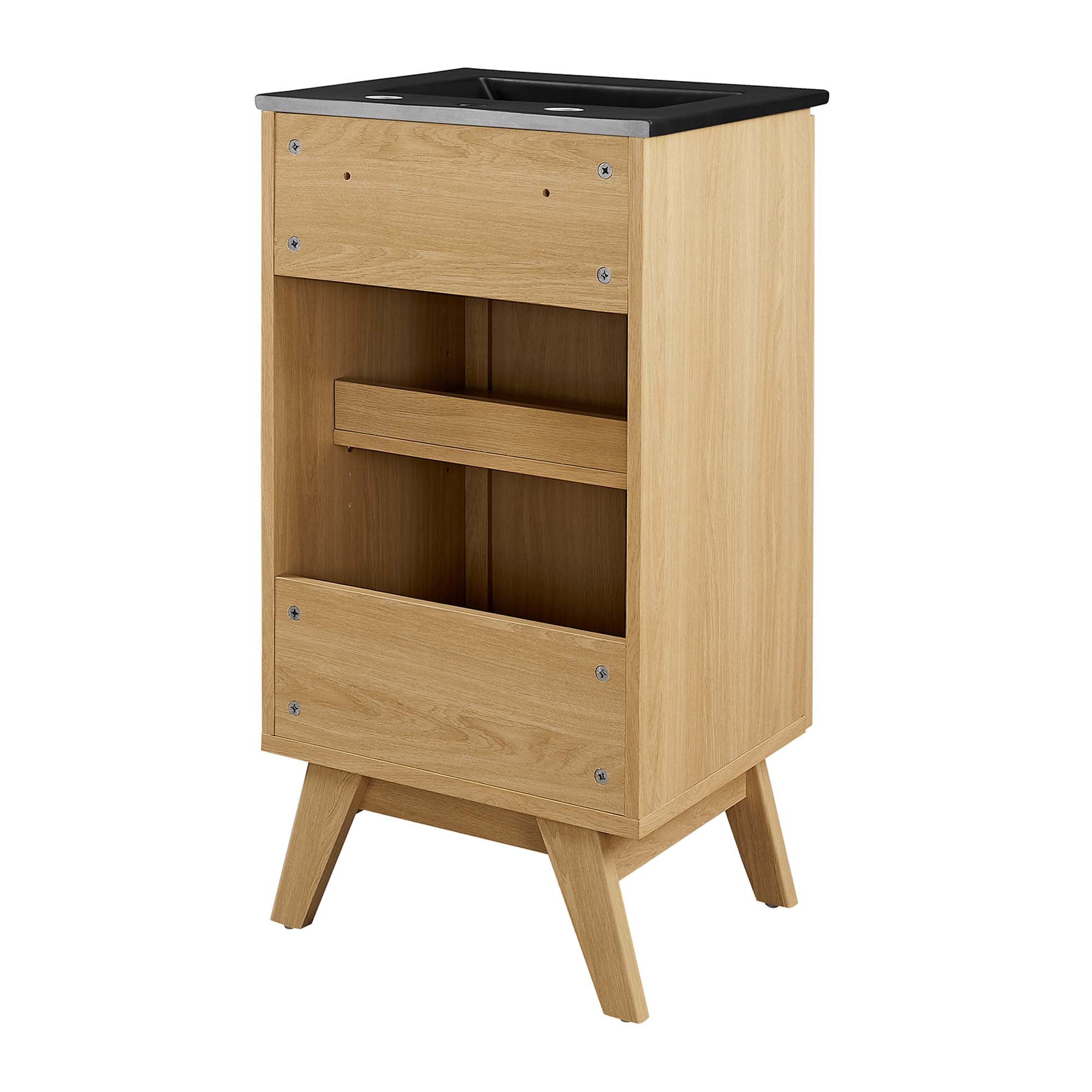 Soma Bathroom Vanity with Black Basin Included by Modway