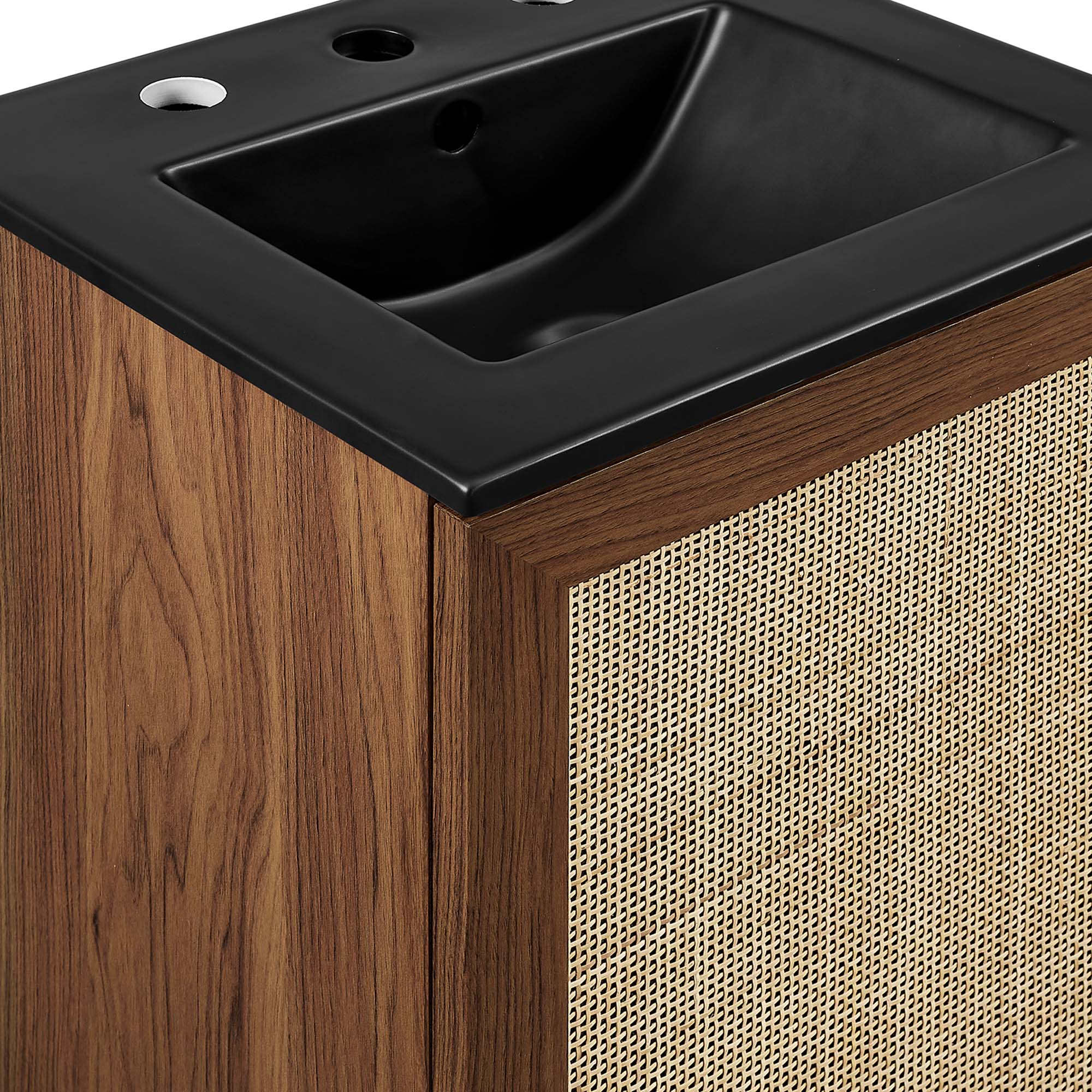 Soma Bathroom Vanity with Black Basin Included by Modway