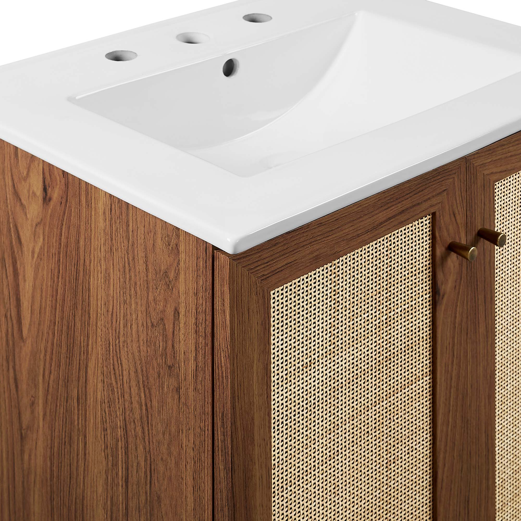 Soma Bathroom Vanity with White Basin Included by Modway