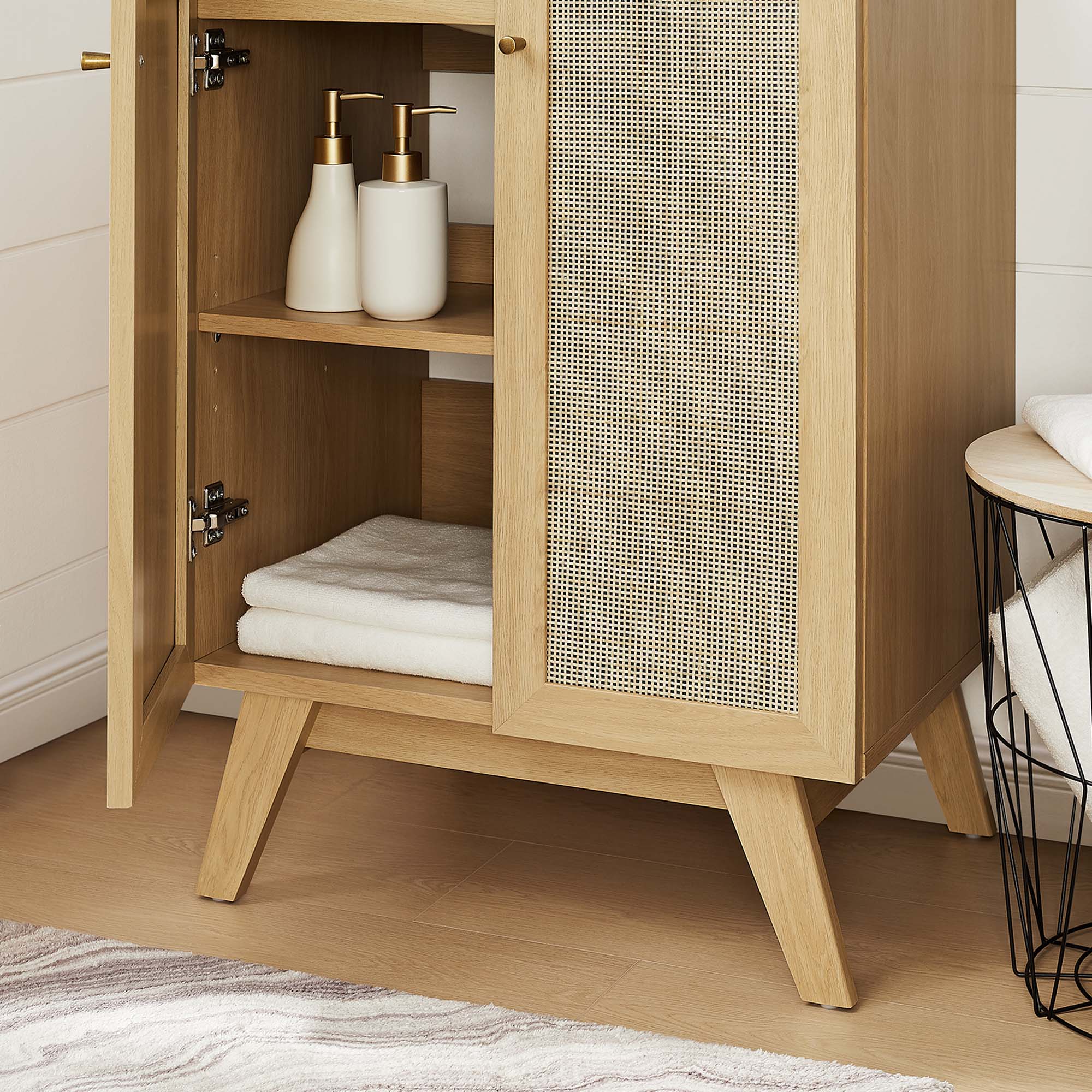 Soma Bathroom Vanity with Black Basin Included by Modway