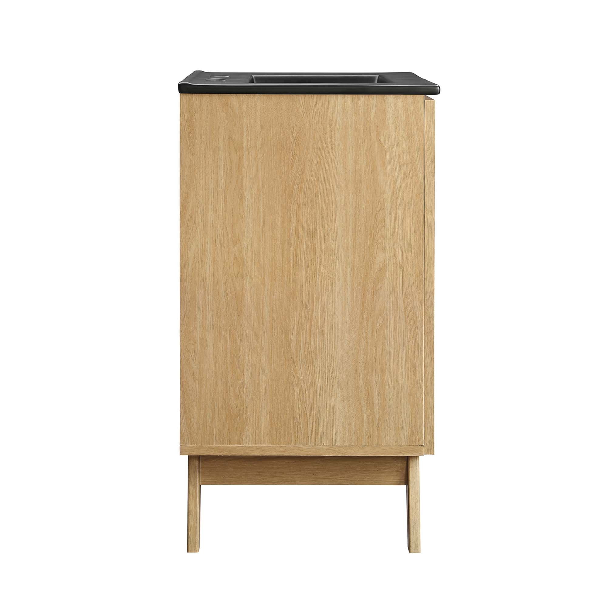Soma Bathroom Vanity with Black Basin Included by Modway