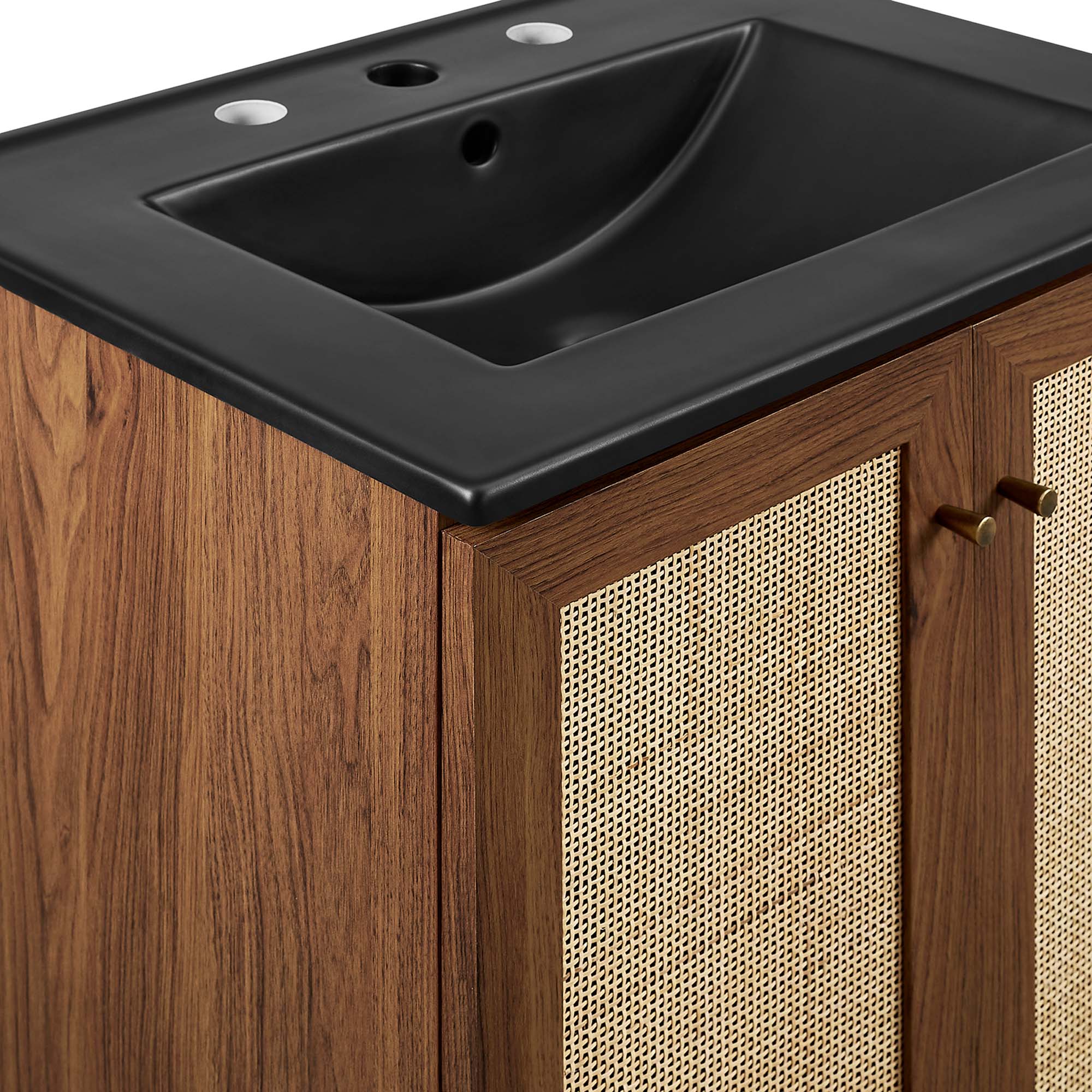 Soma Bathroom Vanity with Black Basin Included by Modway