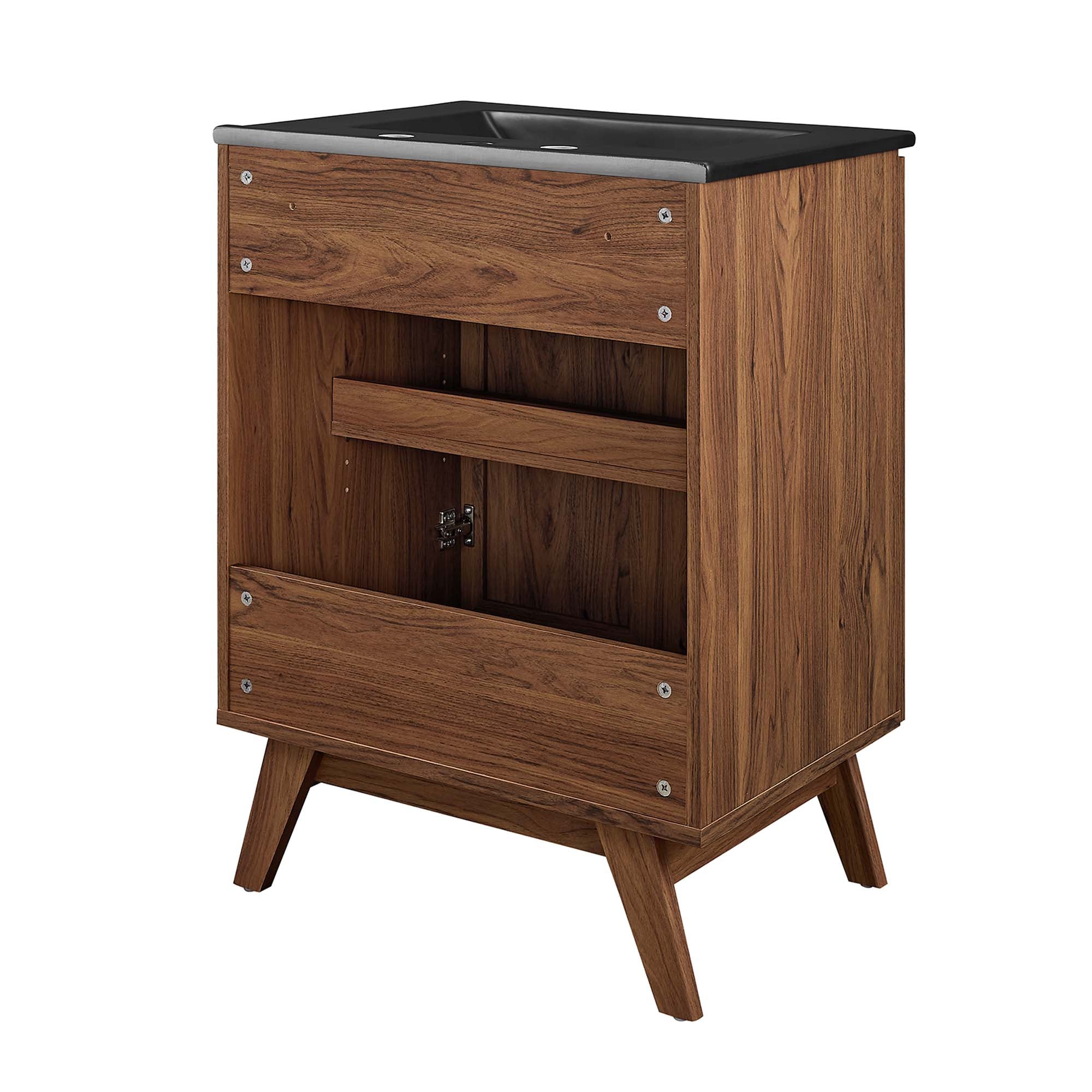 Soma Bathroom Vanity with Black Basin Included by Modway