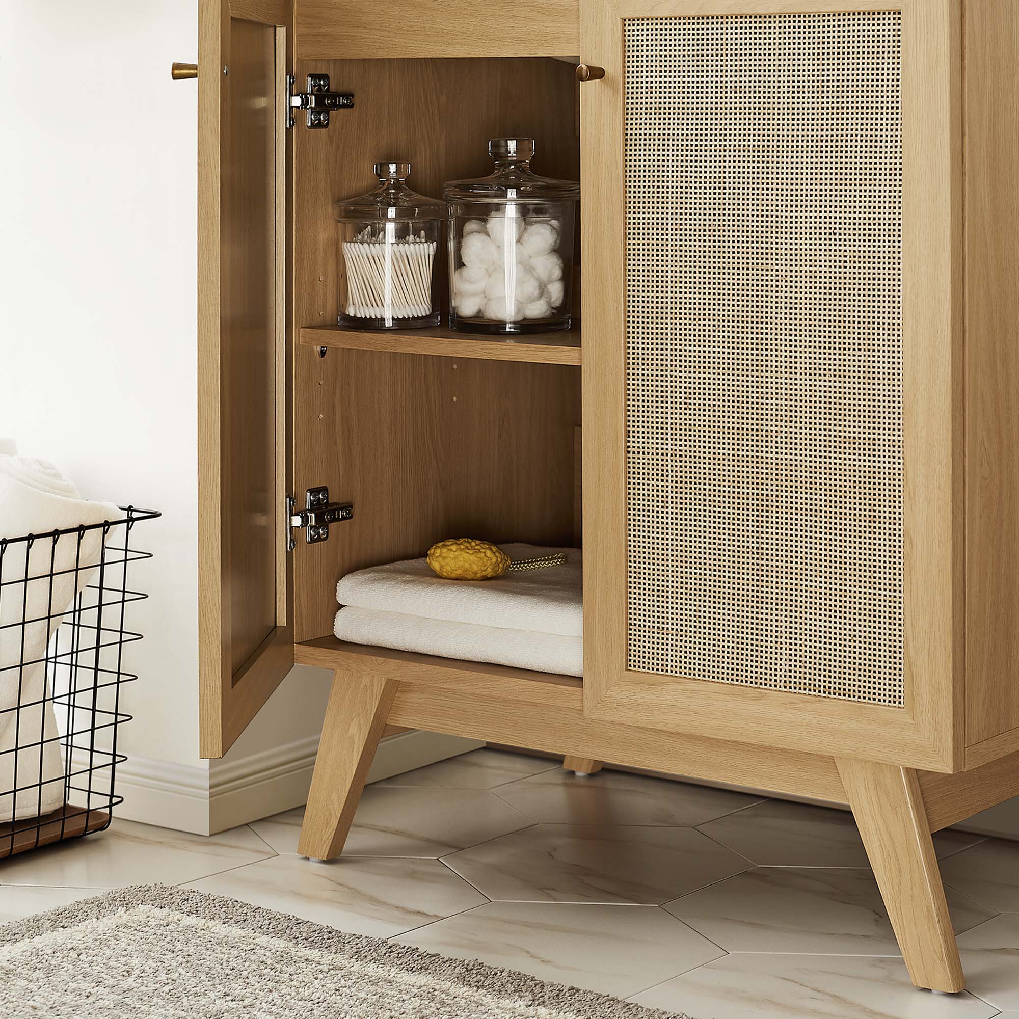 Soma Bathroom Vanity with White Basin Included by Modway
