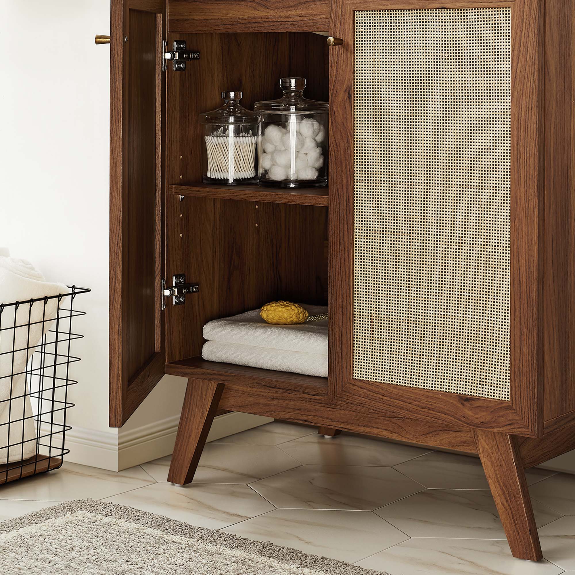 Soma Bathroom Vanity with White Basin Included by Modway