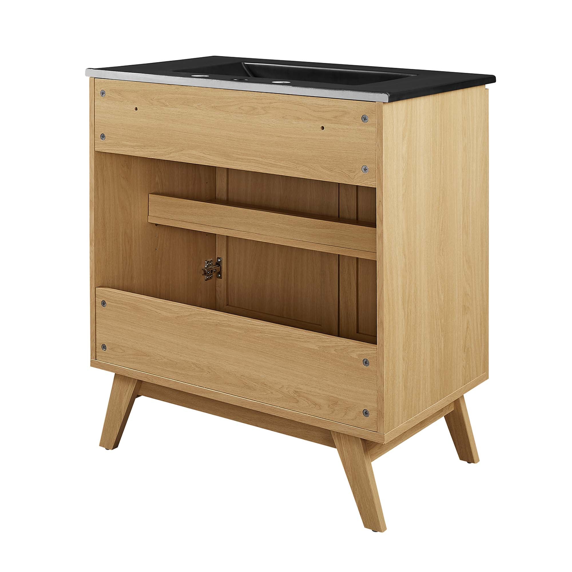 Soma Bathroom Vanity with Black Basin Included by Modway