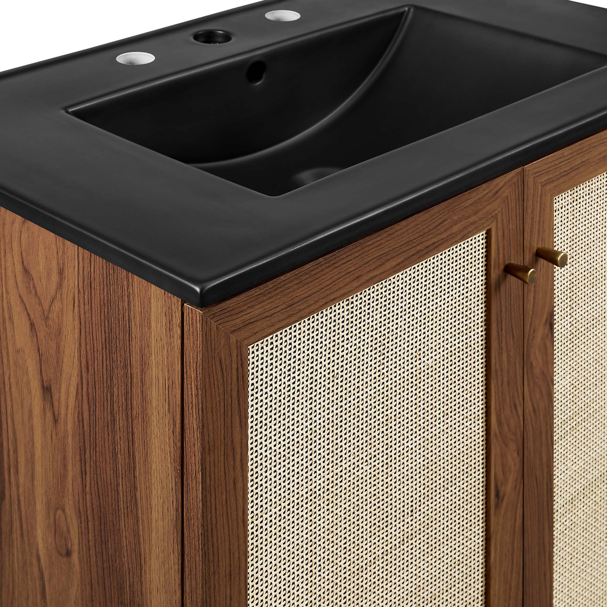 Soma Bathroom Vanity with Black Basin Included by Modway