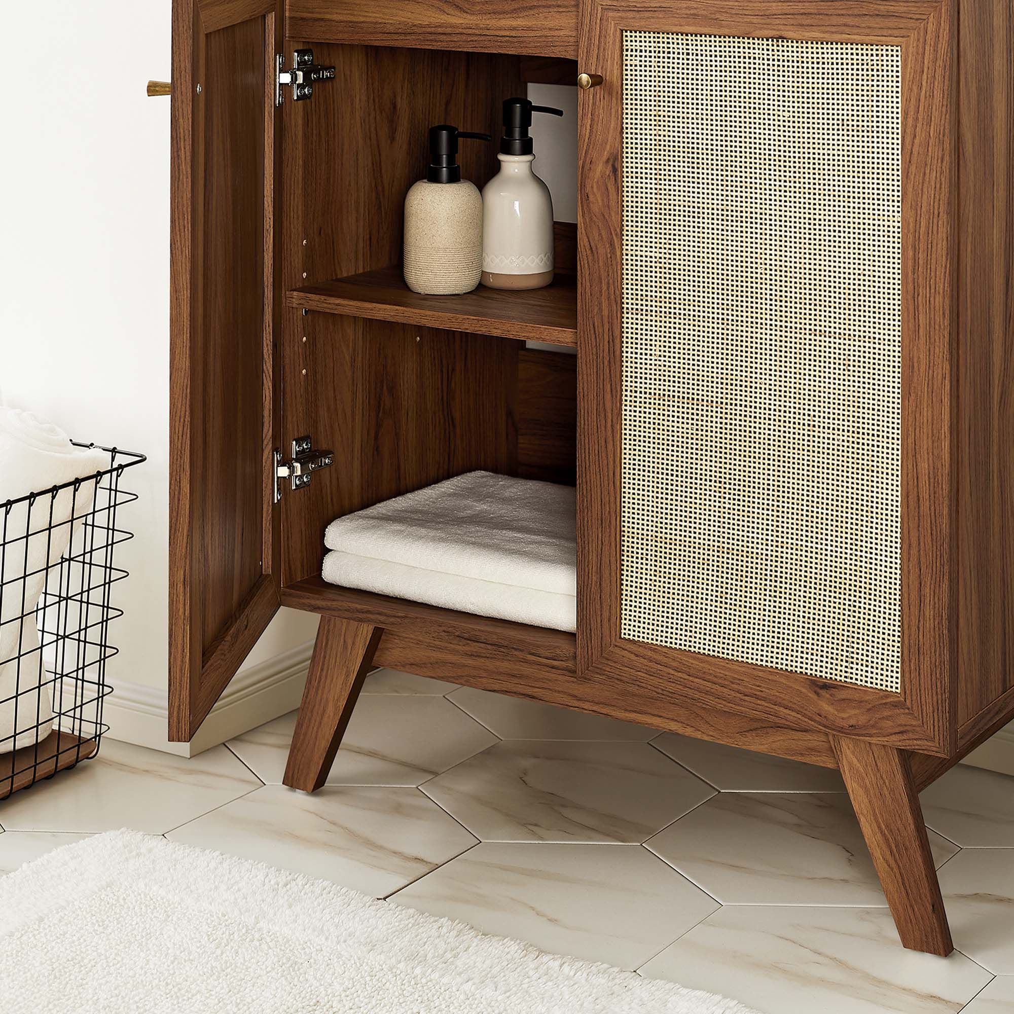 Soma Bathroom Vanity with Black Basin Included by Modway