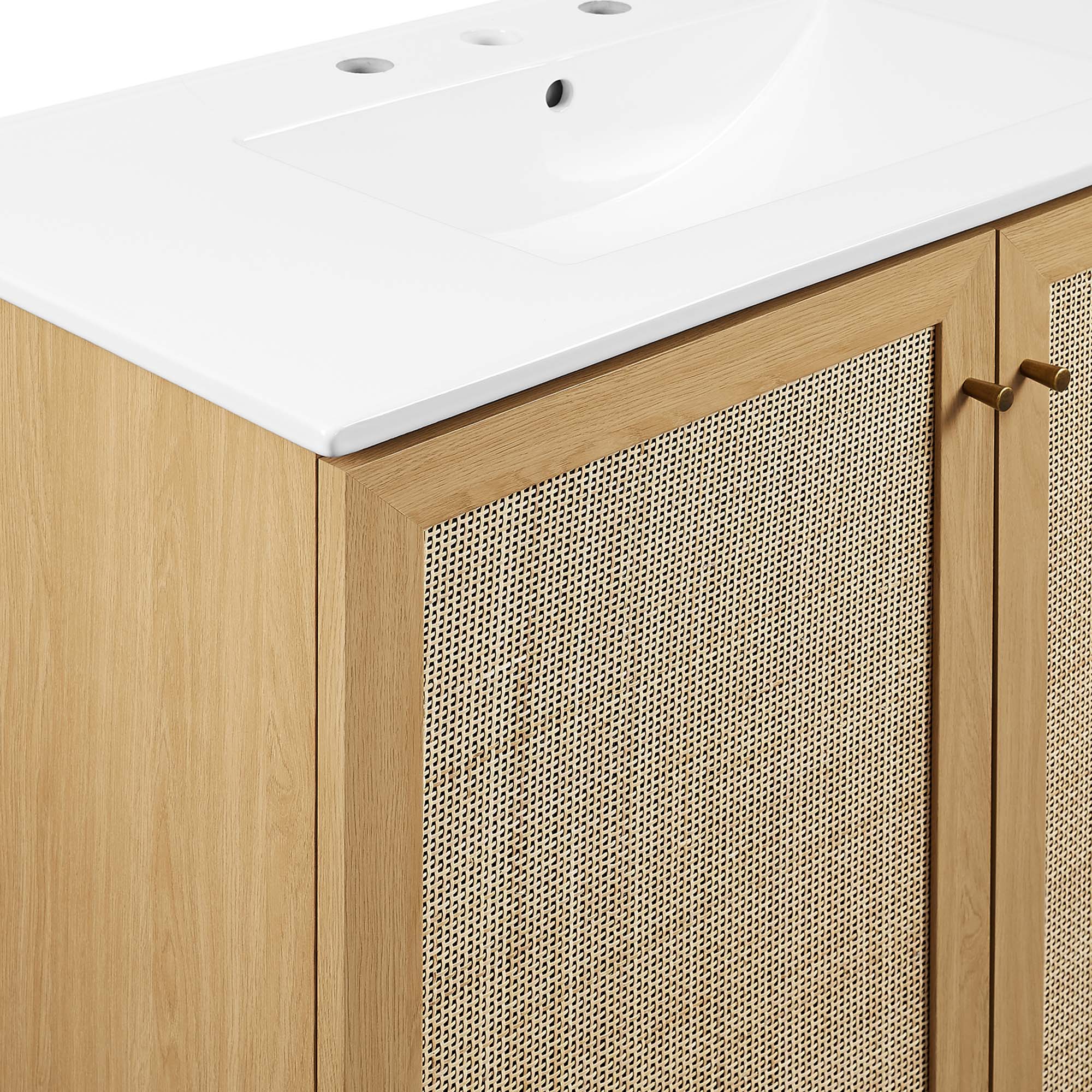 Soma Bathroom Vanity with White Basin Included by Modway