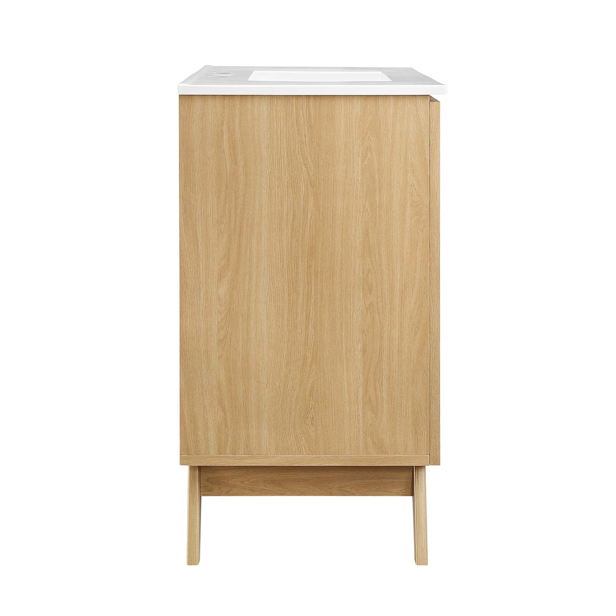Soma Bathroom Vanity with White Basin Included by Modway