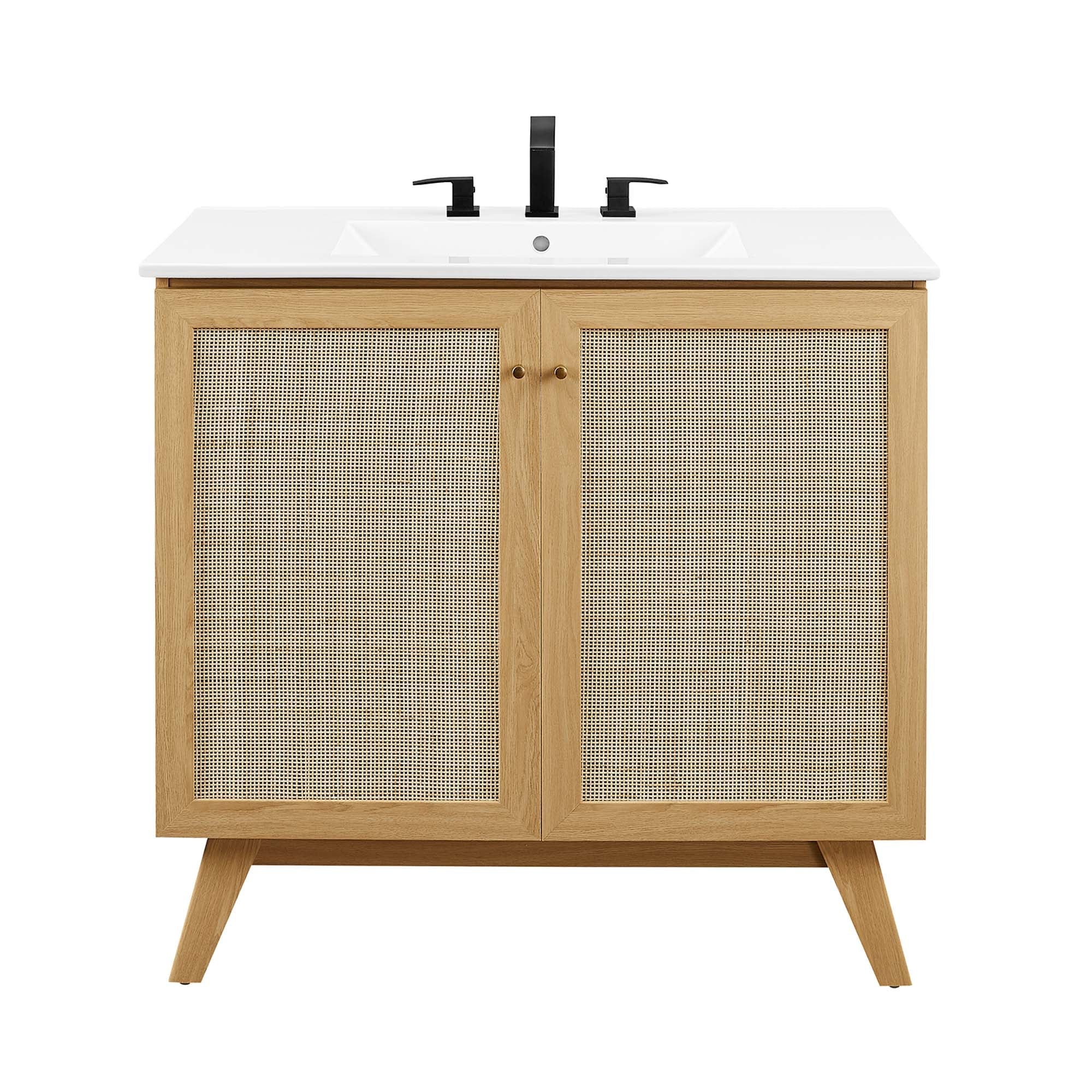 Soma Bathroom Vanity with White Basin Included by Modway