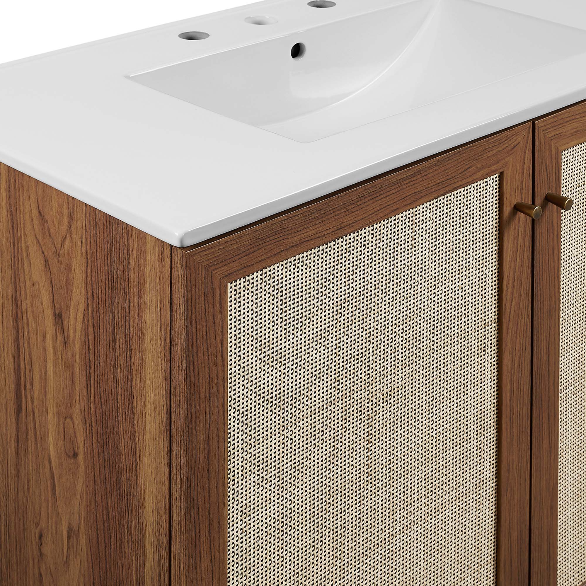 Soma Bathroom Vanity with White Basin Included by Modway