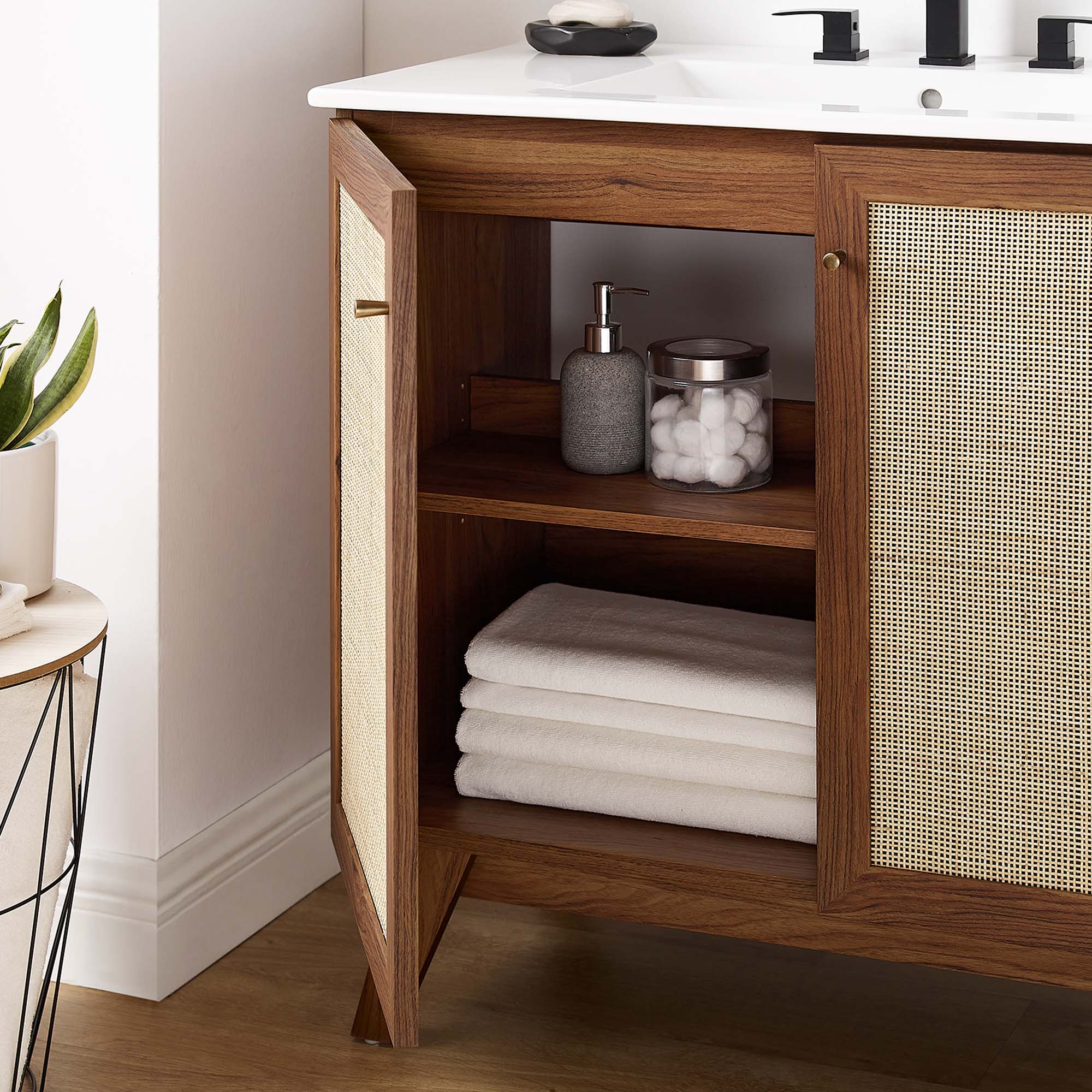 Soma Bathroom Vanity with White Basin Included by Modway