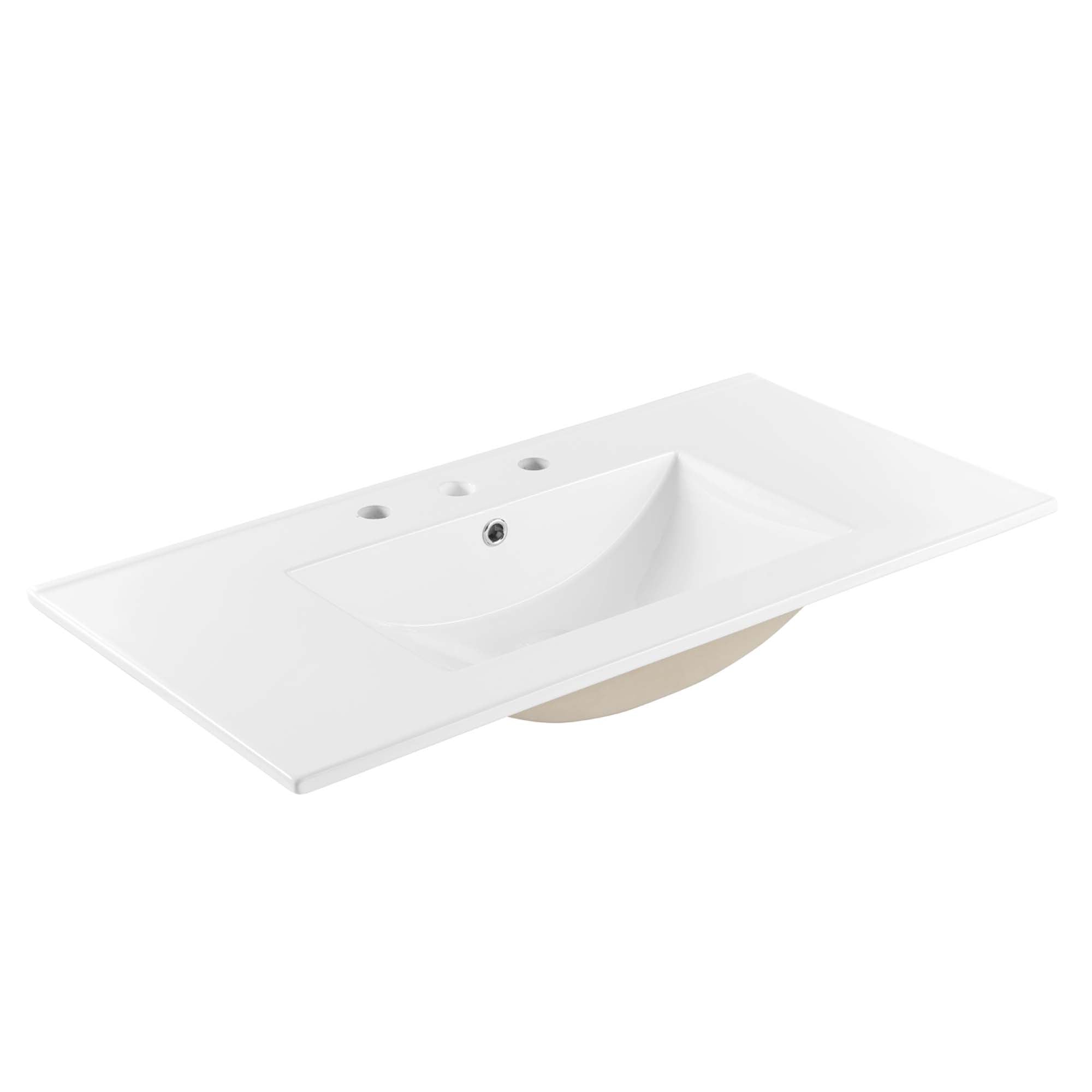 Soma Bathroom Vanity with White Basin Included by Modway