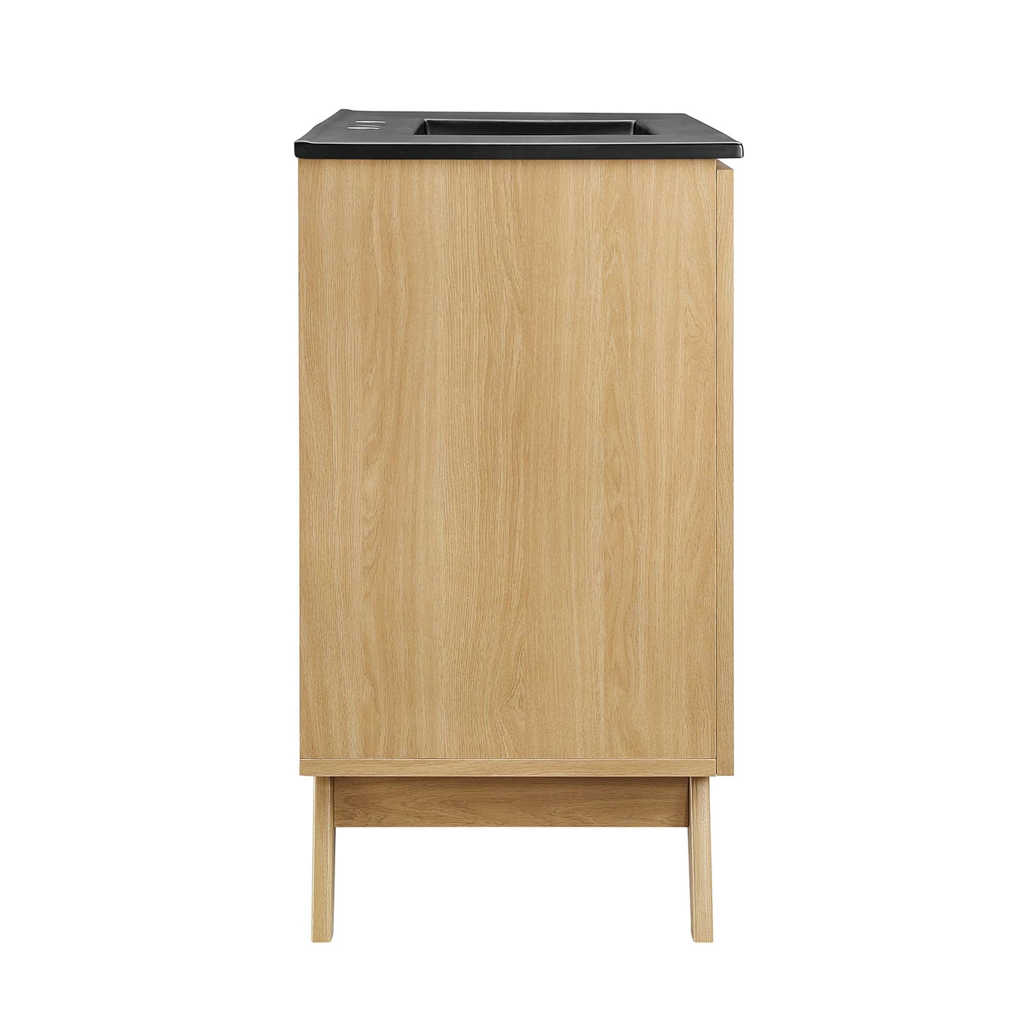 Soma Bathroom Vanity with Black Basin Included by Modway