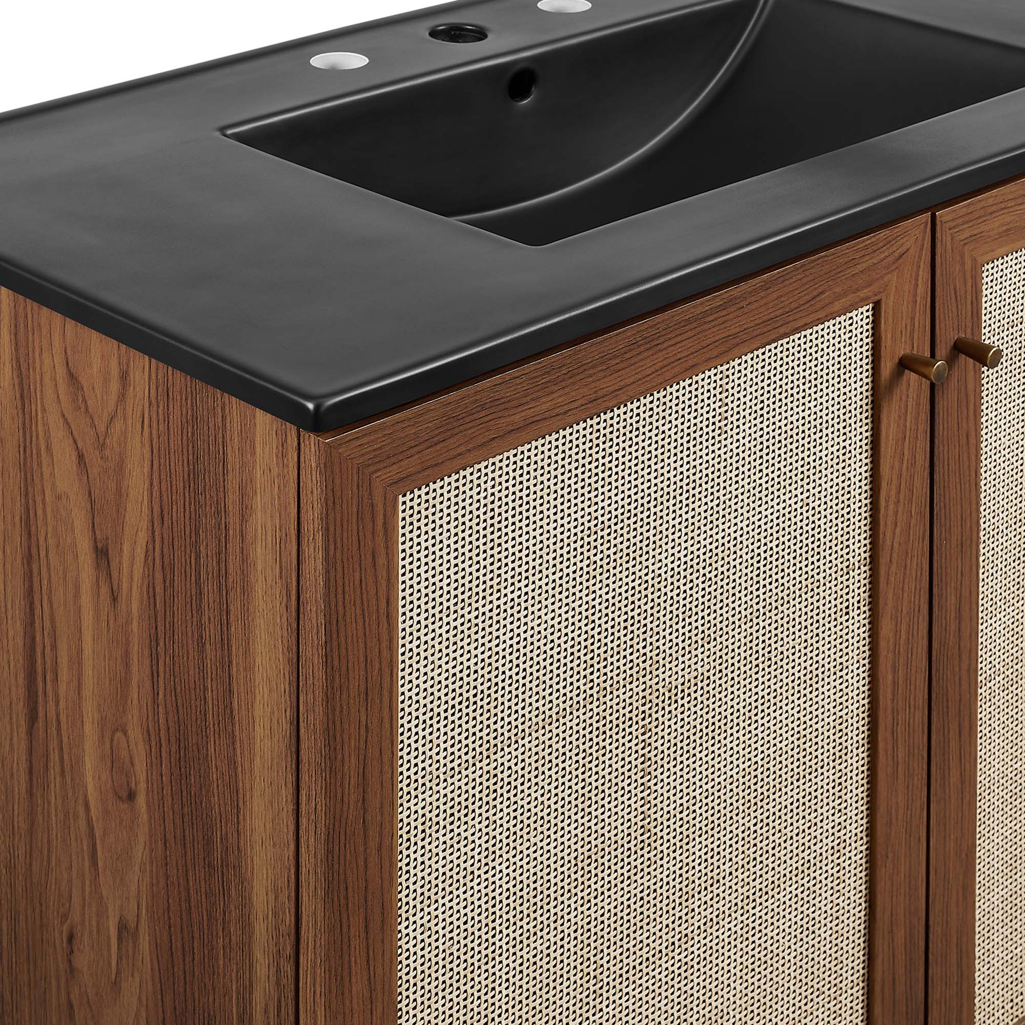 Soma Bathroom Vanity with Black Basin Included by Modway
