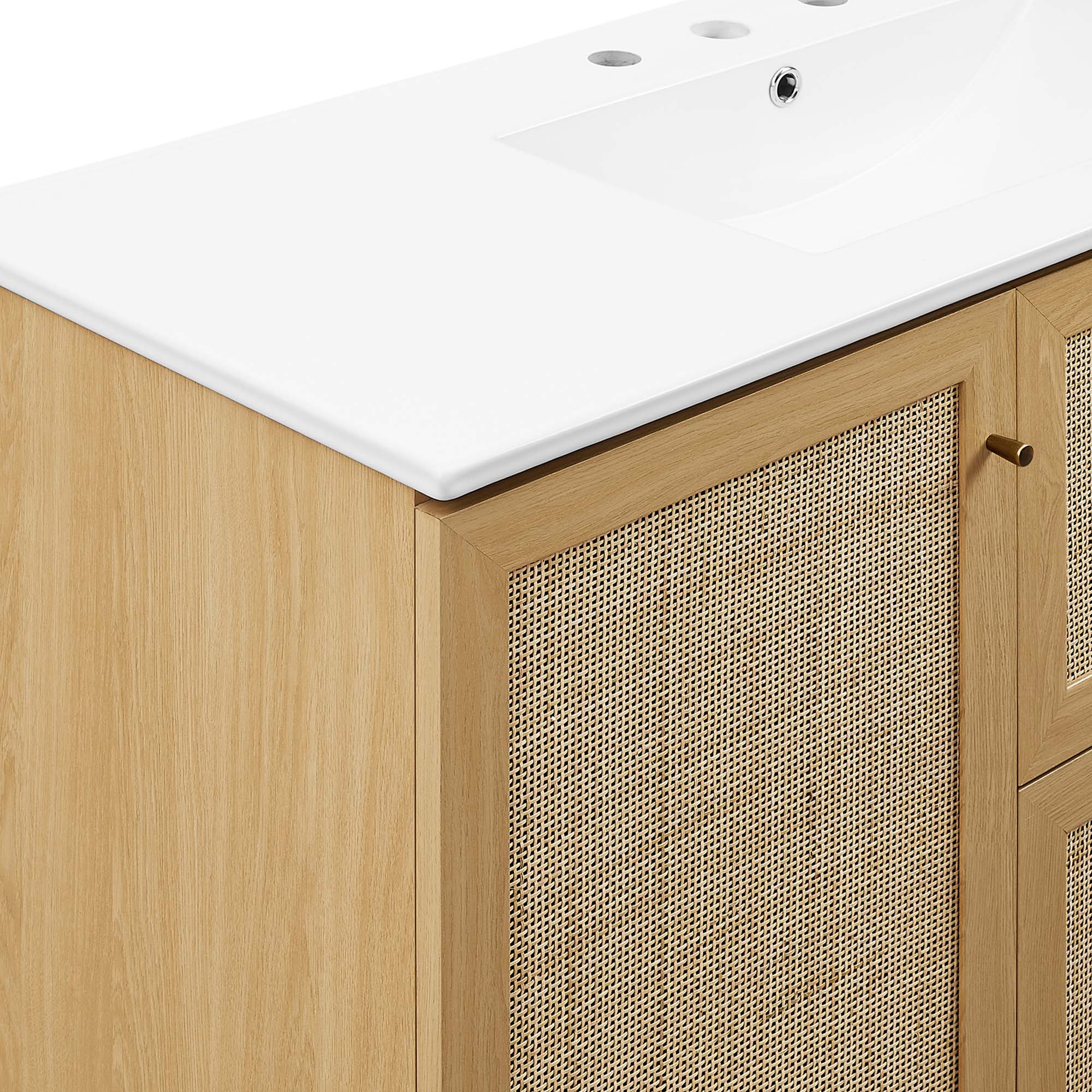 Soma Bathroom Vanity with White Basin Included by Modway