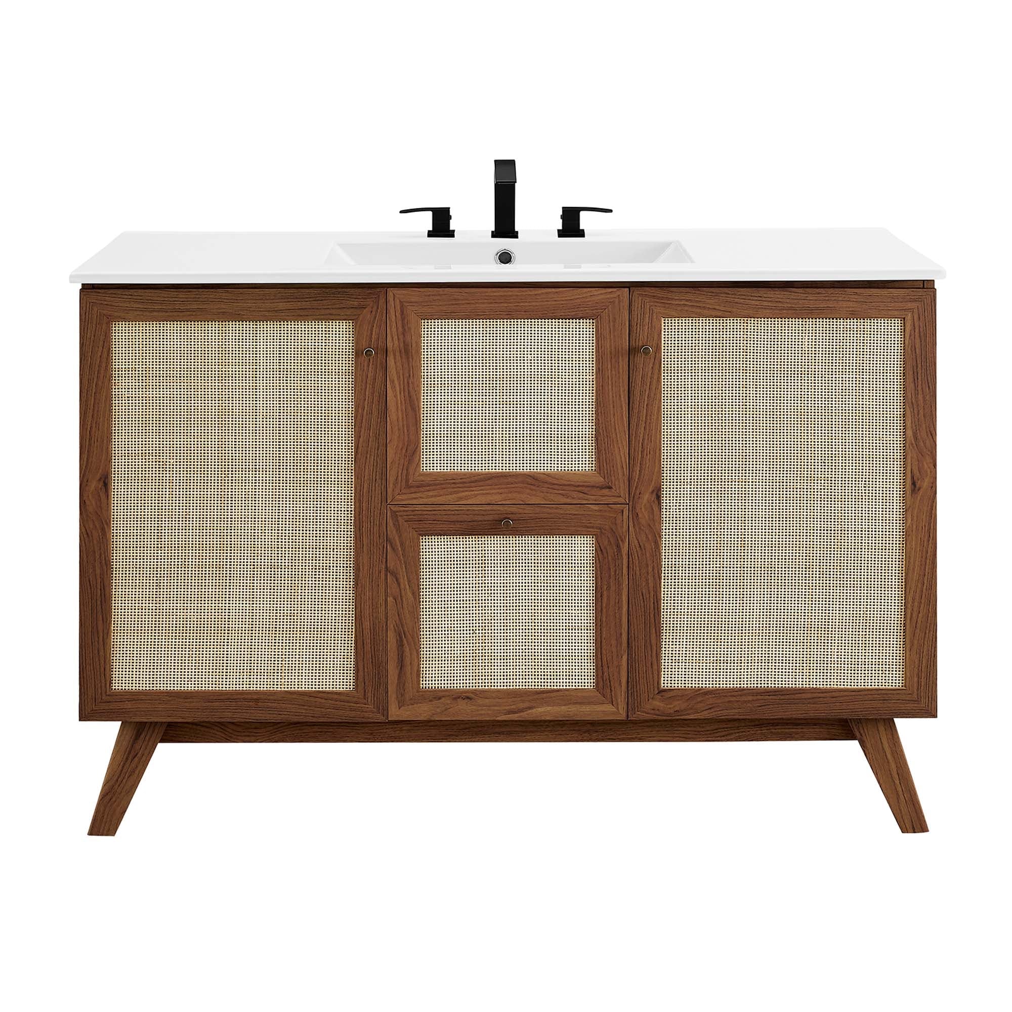 Soma Bathroom Vanity with White Basin Included by Modway