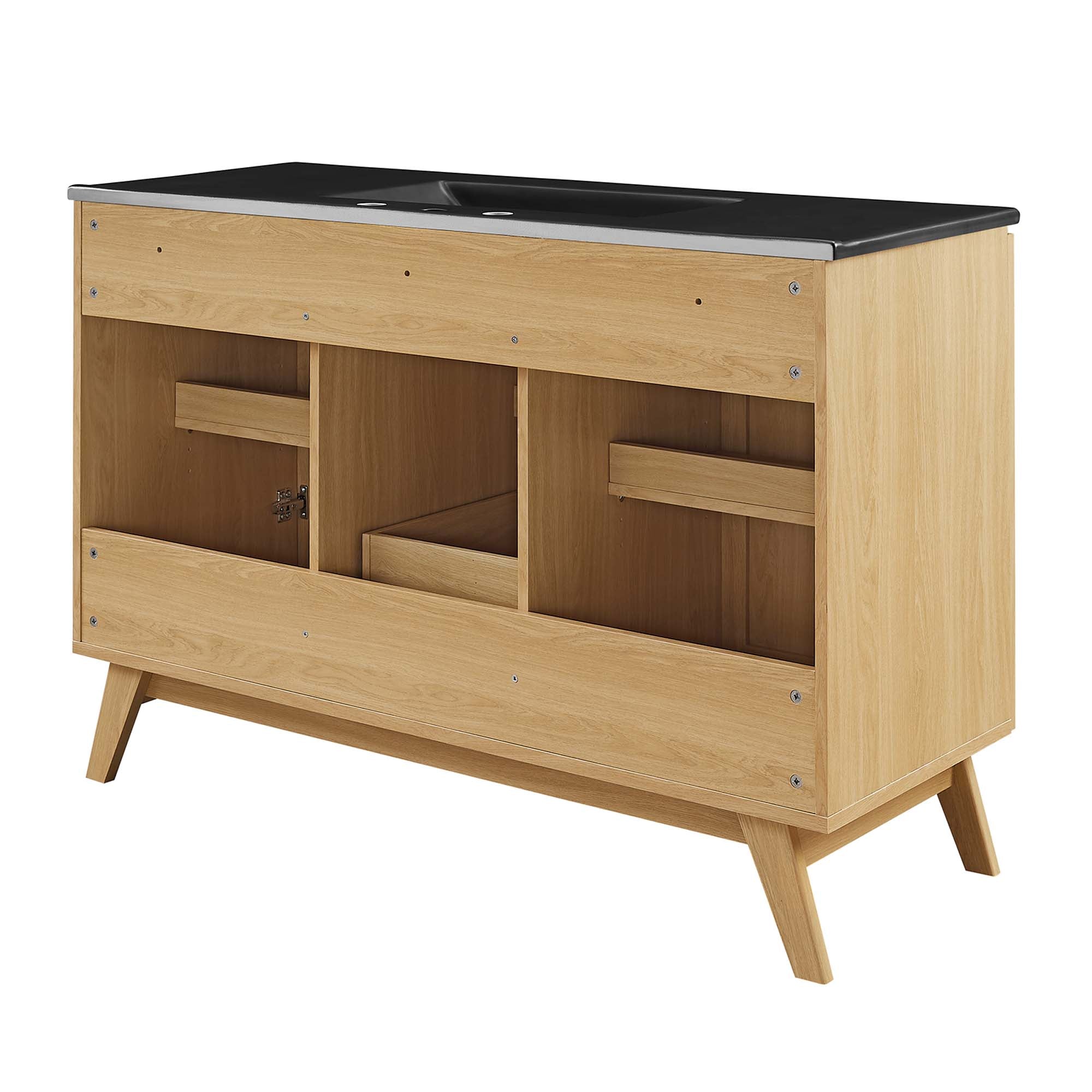 Soma Bathroom Vanity with Black Basin Included by Modway