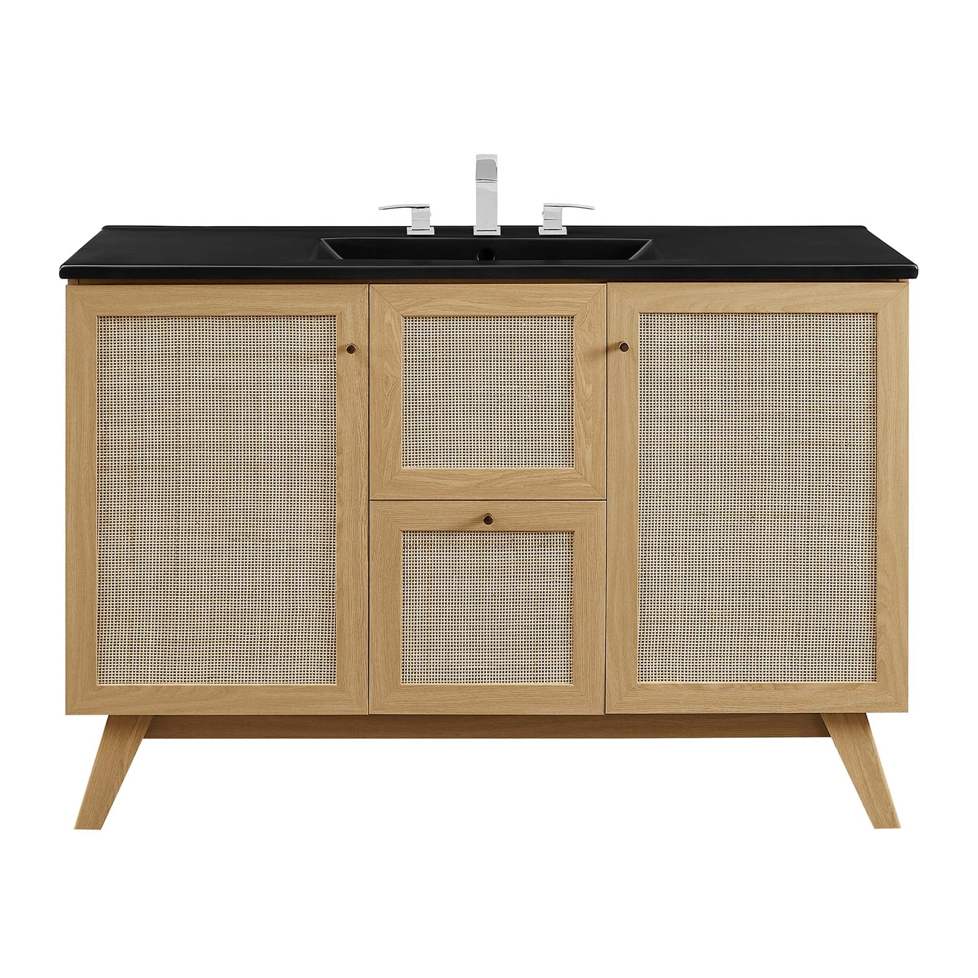 Soma Bathroom Vanity with Black Basin Included by Modway