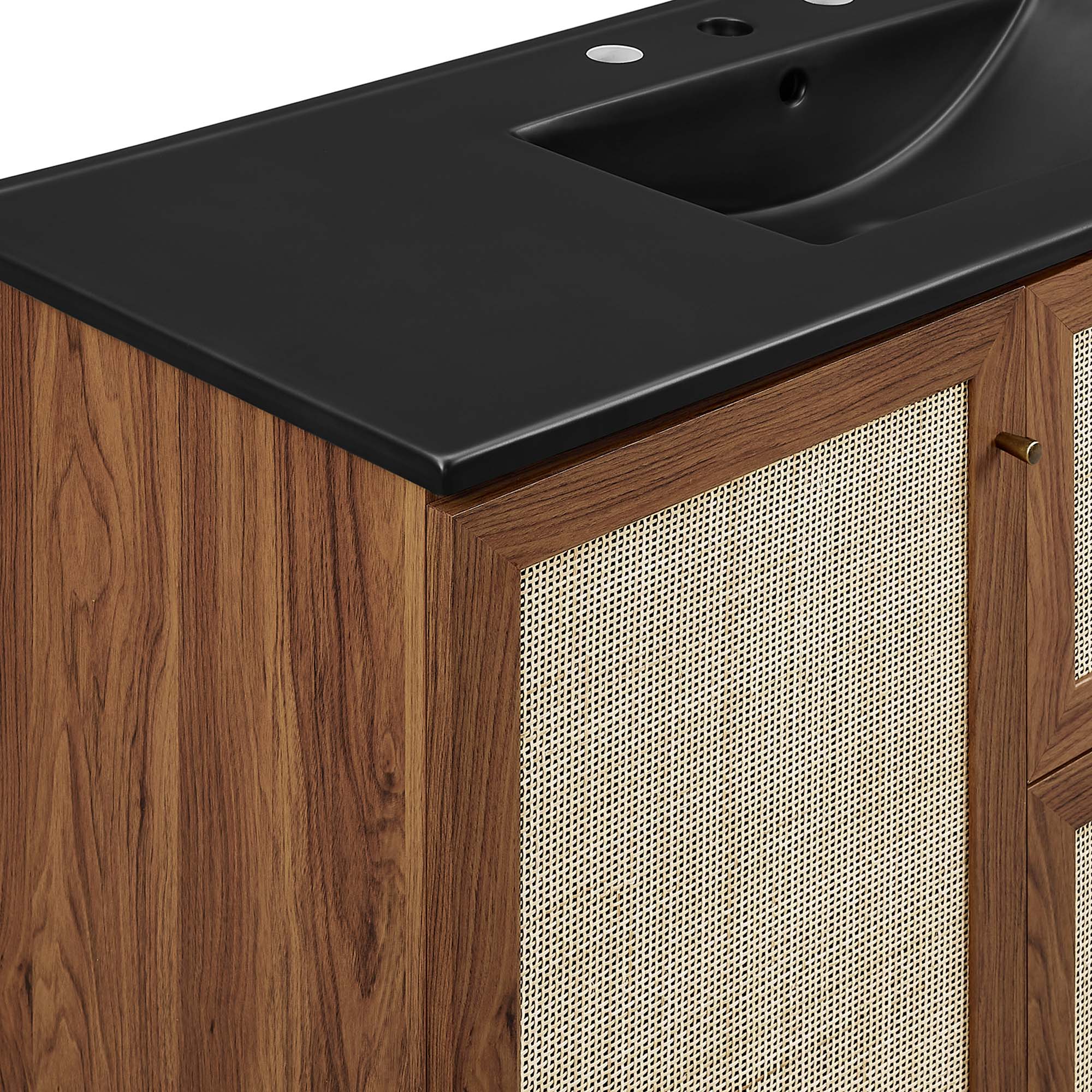Soma Bathroom Vanity with Black Basin Included by Modway
